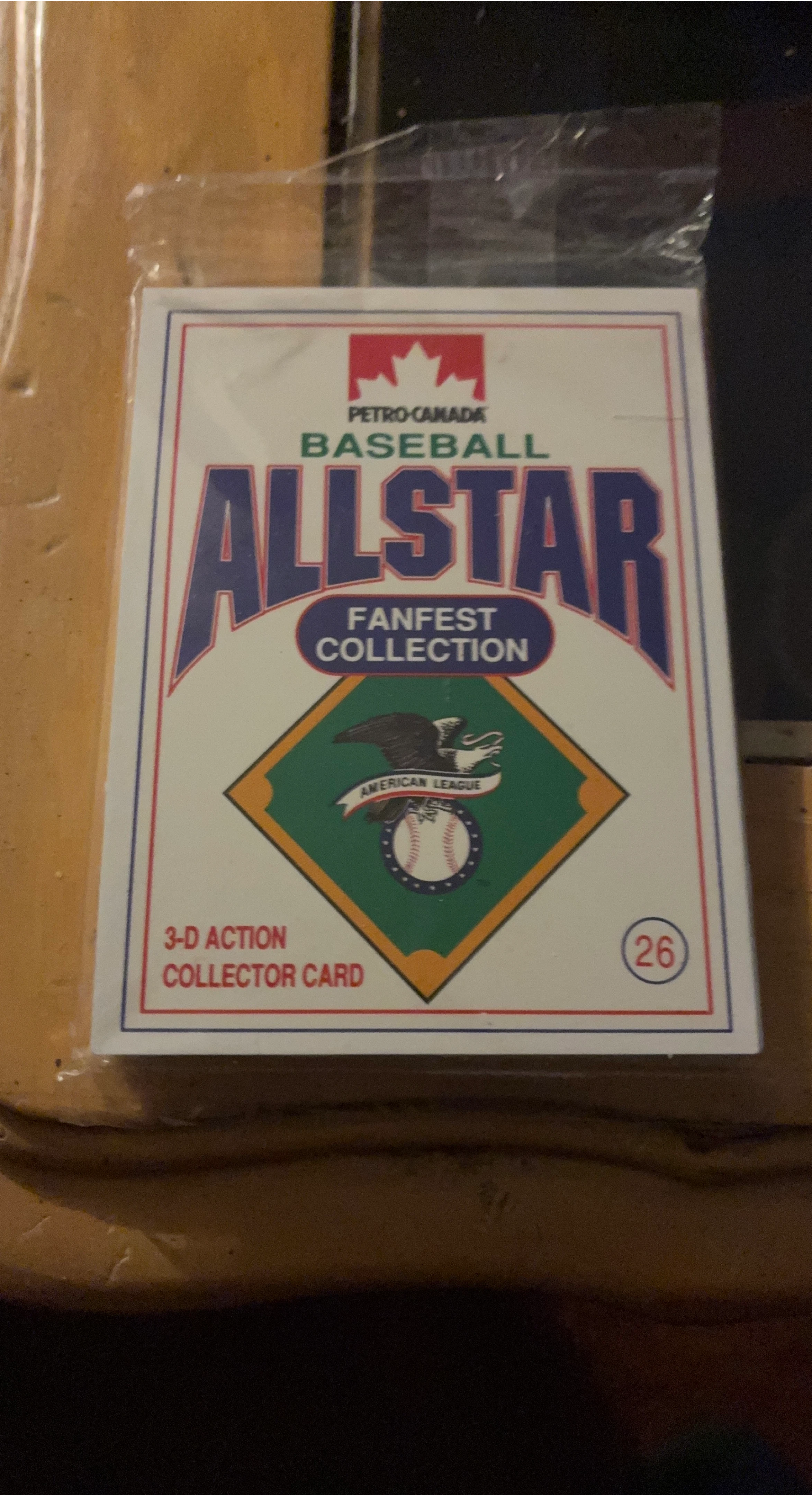 Petro-Canada Baseball Allstar Fanfest Collection Card