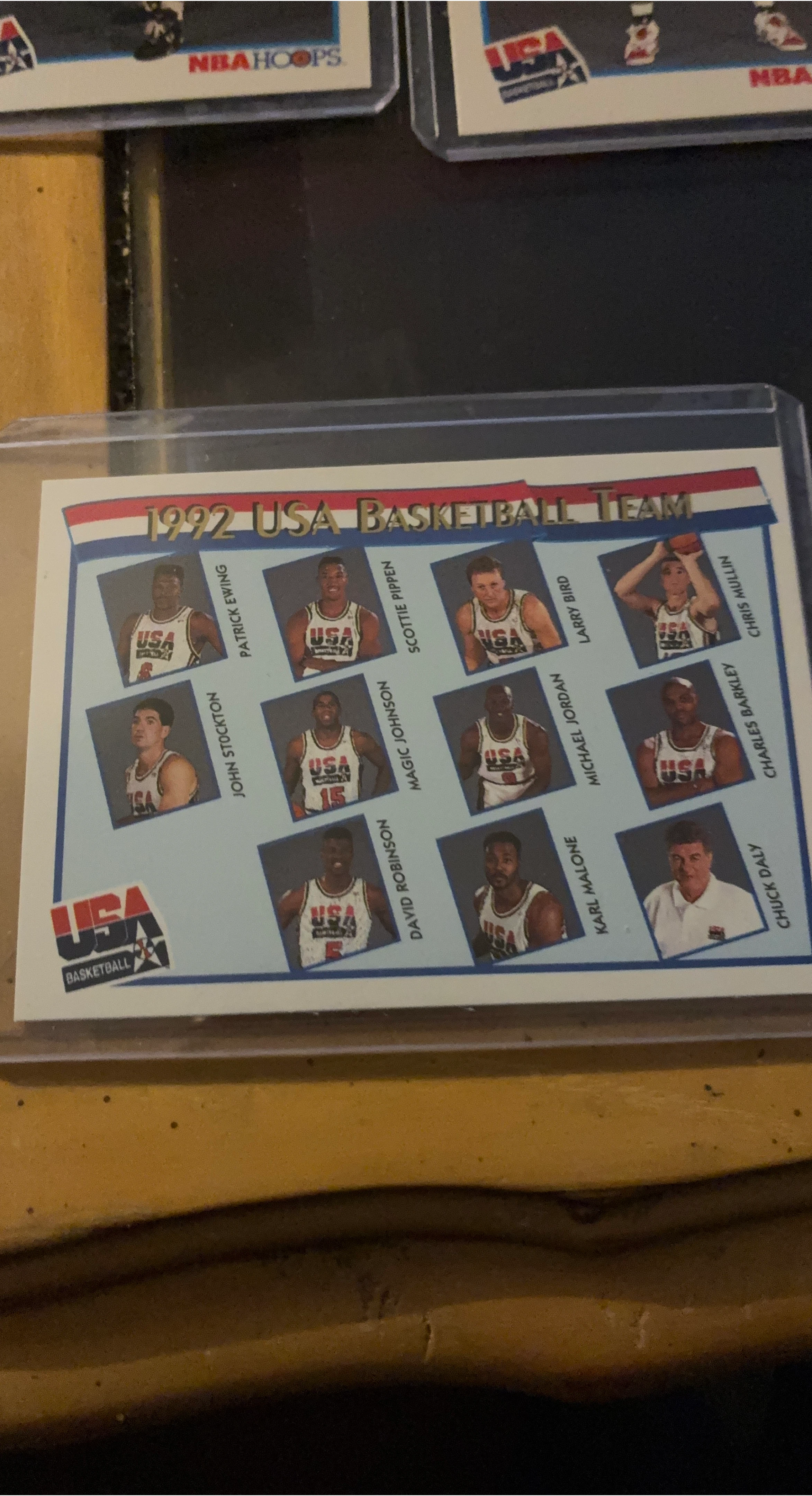 1992 USA Basketball Team Trading Card