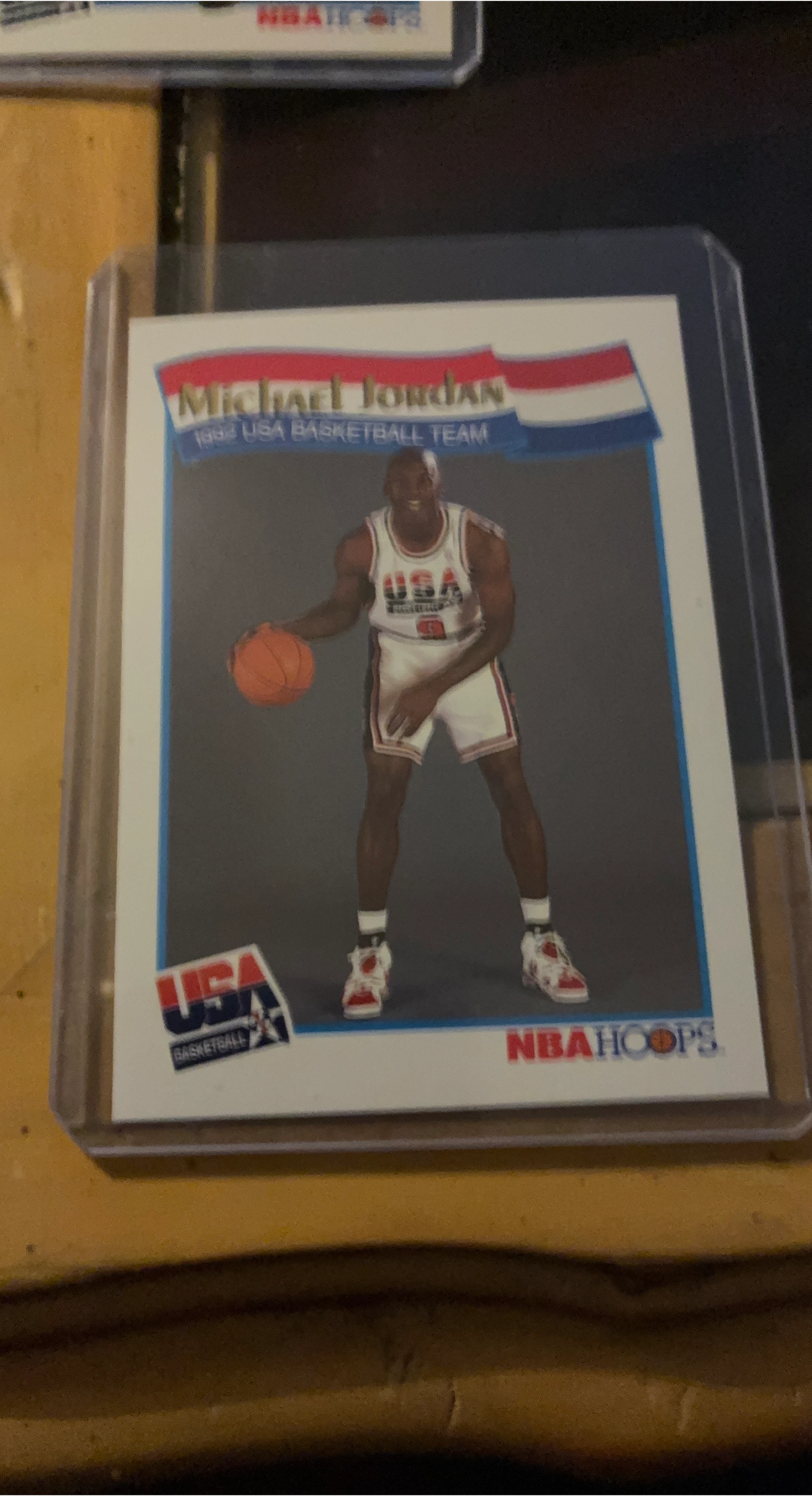 1992 Michael Jordan USA Basketball Team Card