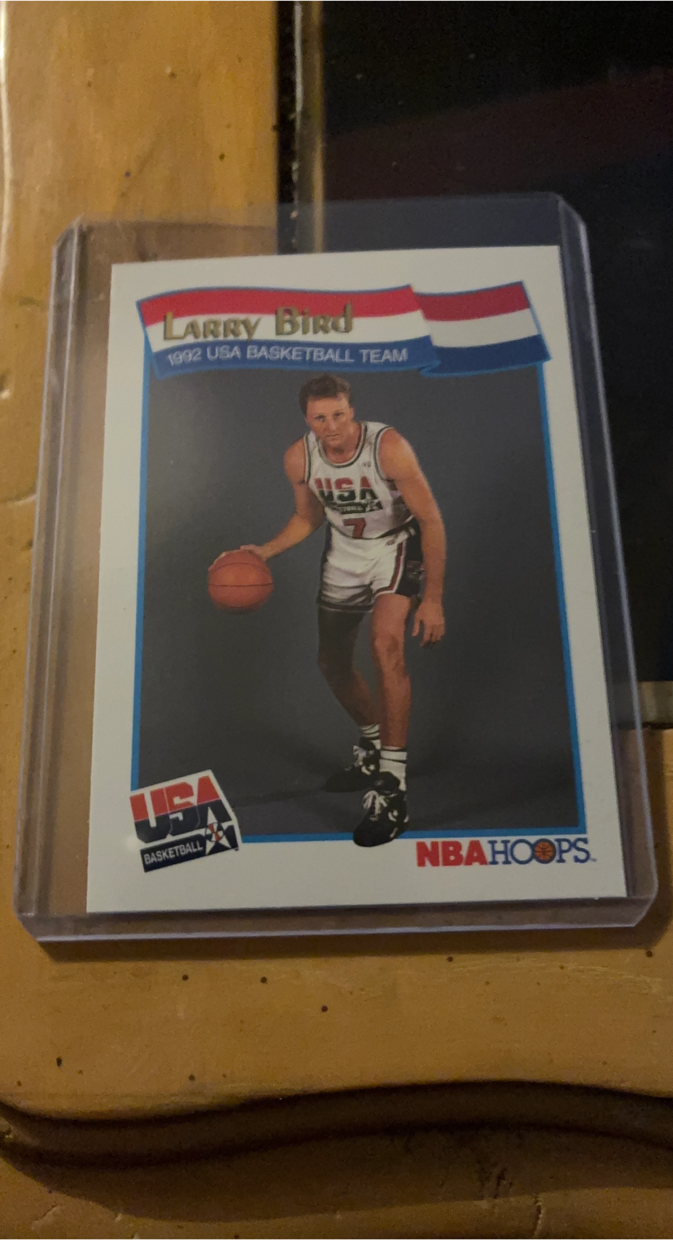 Larry Bird 1992 USA Basketball Team NBA Hoops Card
