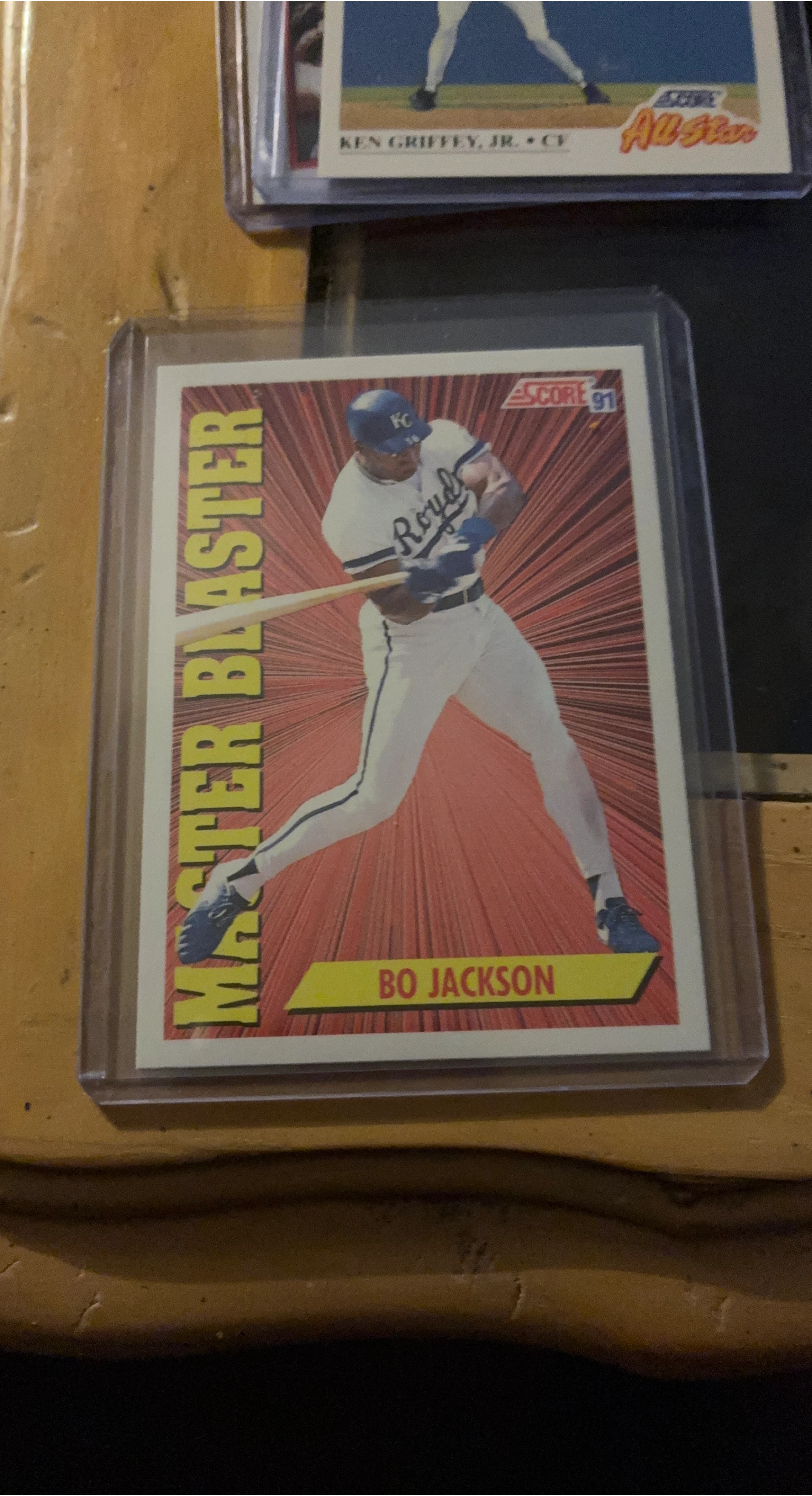 Score 1991 Bo Jackson Master Blaster Baseball Card