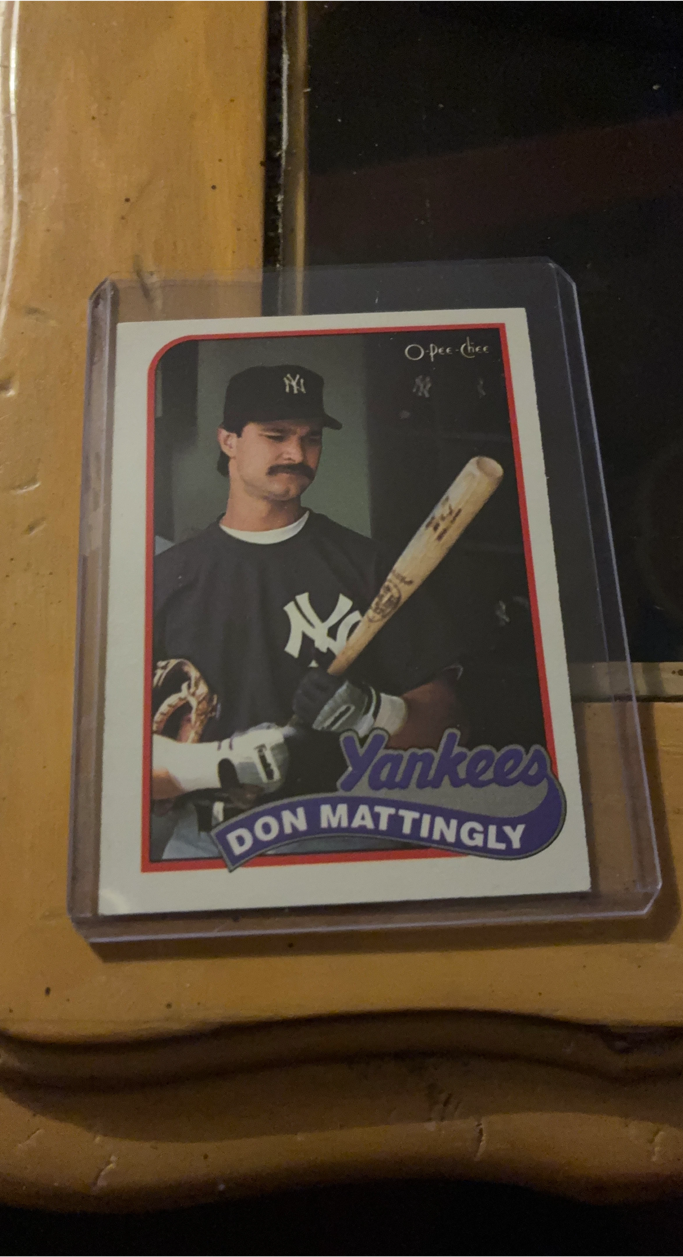 O-Pee-Chee Don Mattingly Yankees Baseball Card