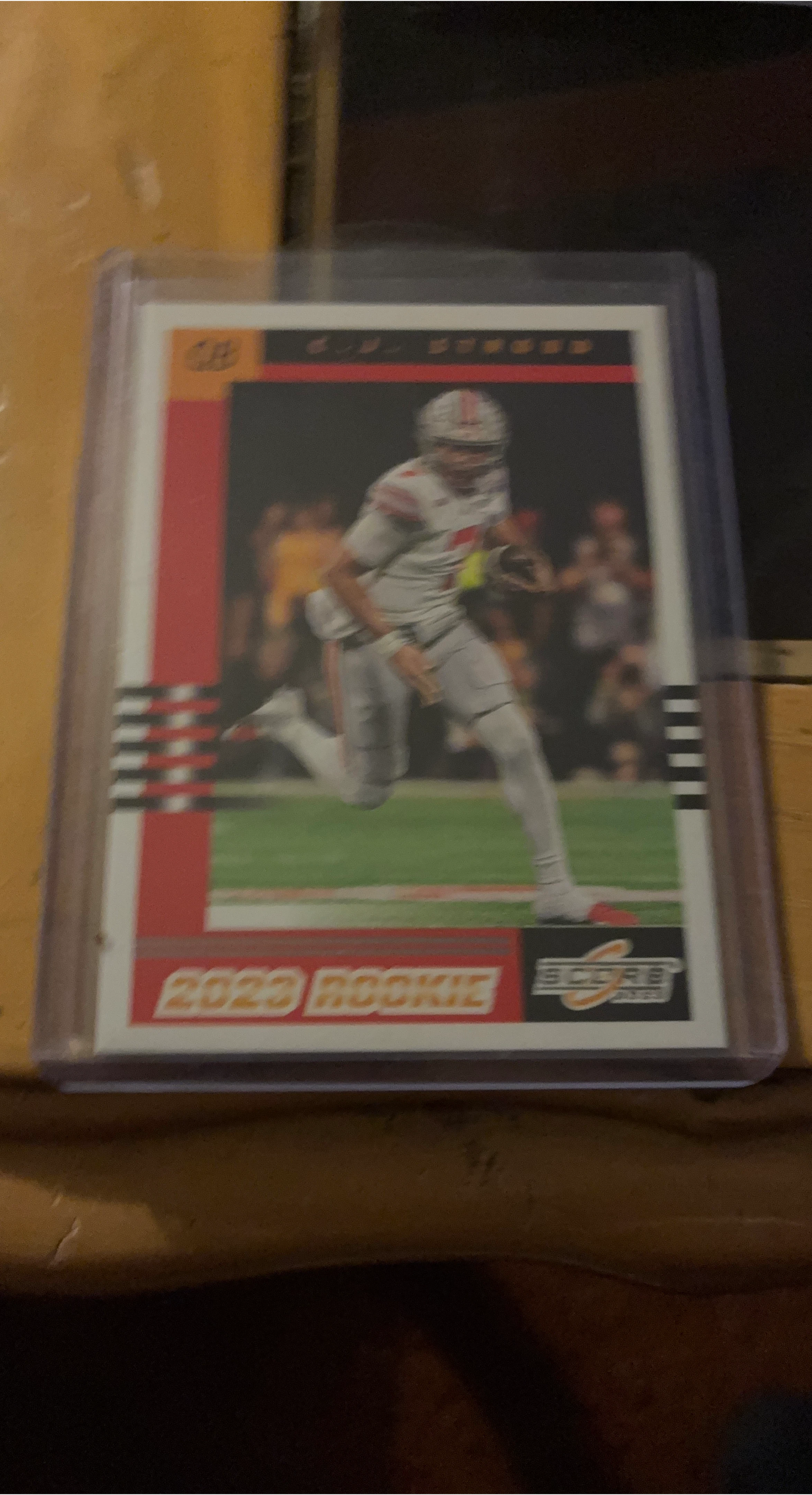 2023 Score Rookie Football Card