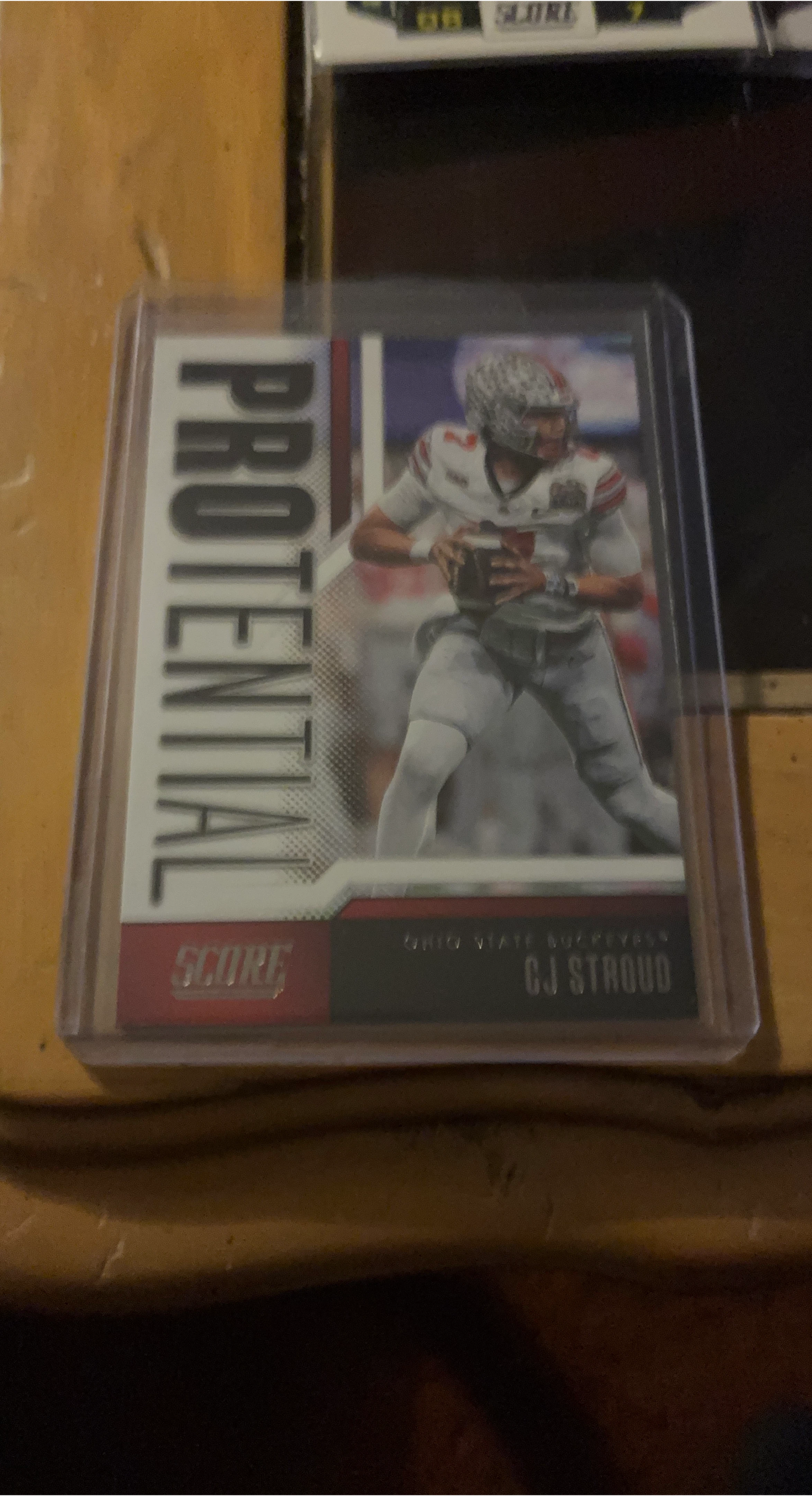 Score CJ Stroud Football Card