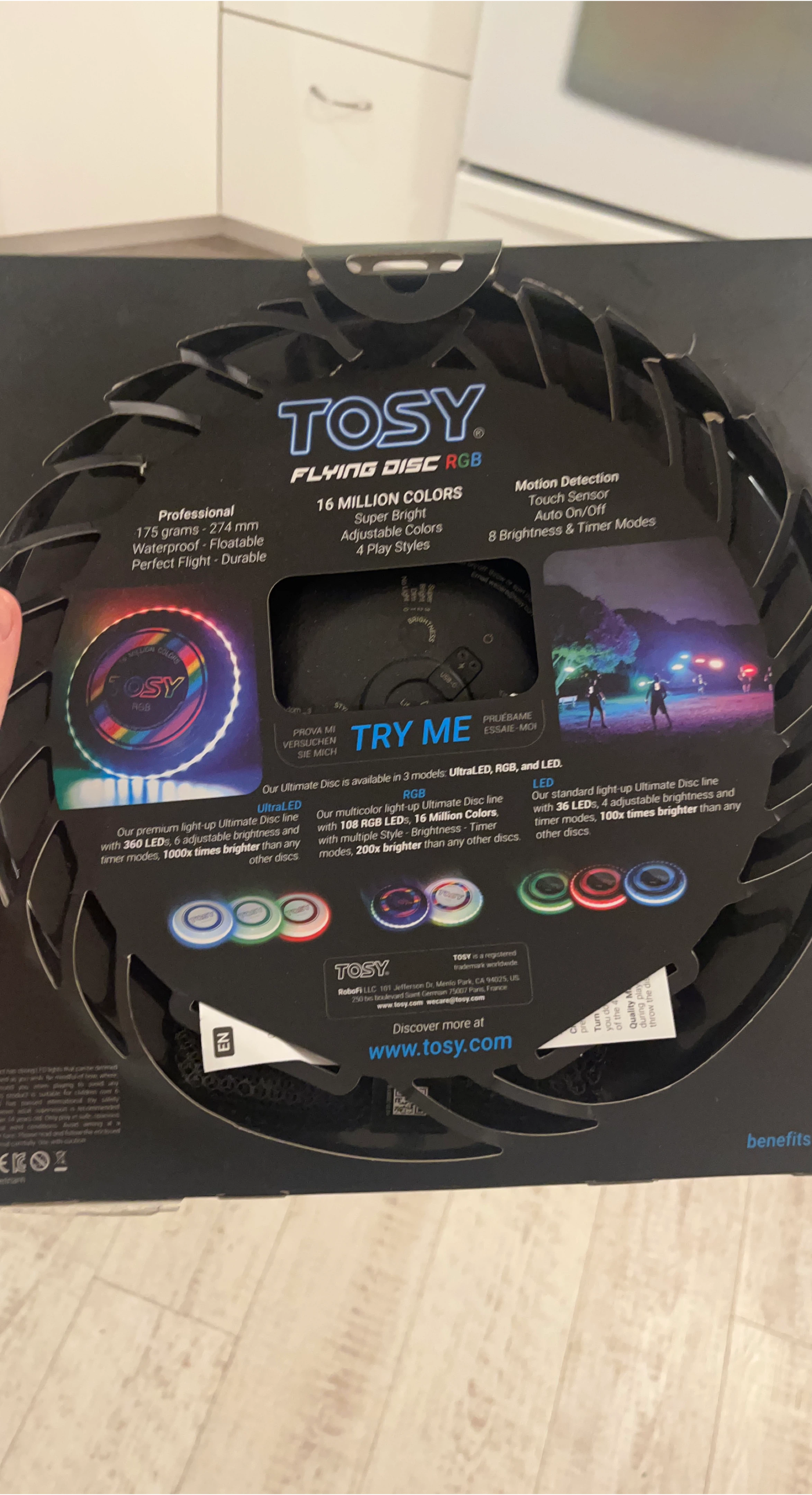 Flying disc RGB