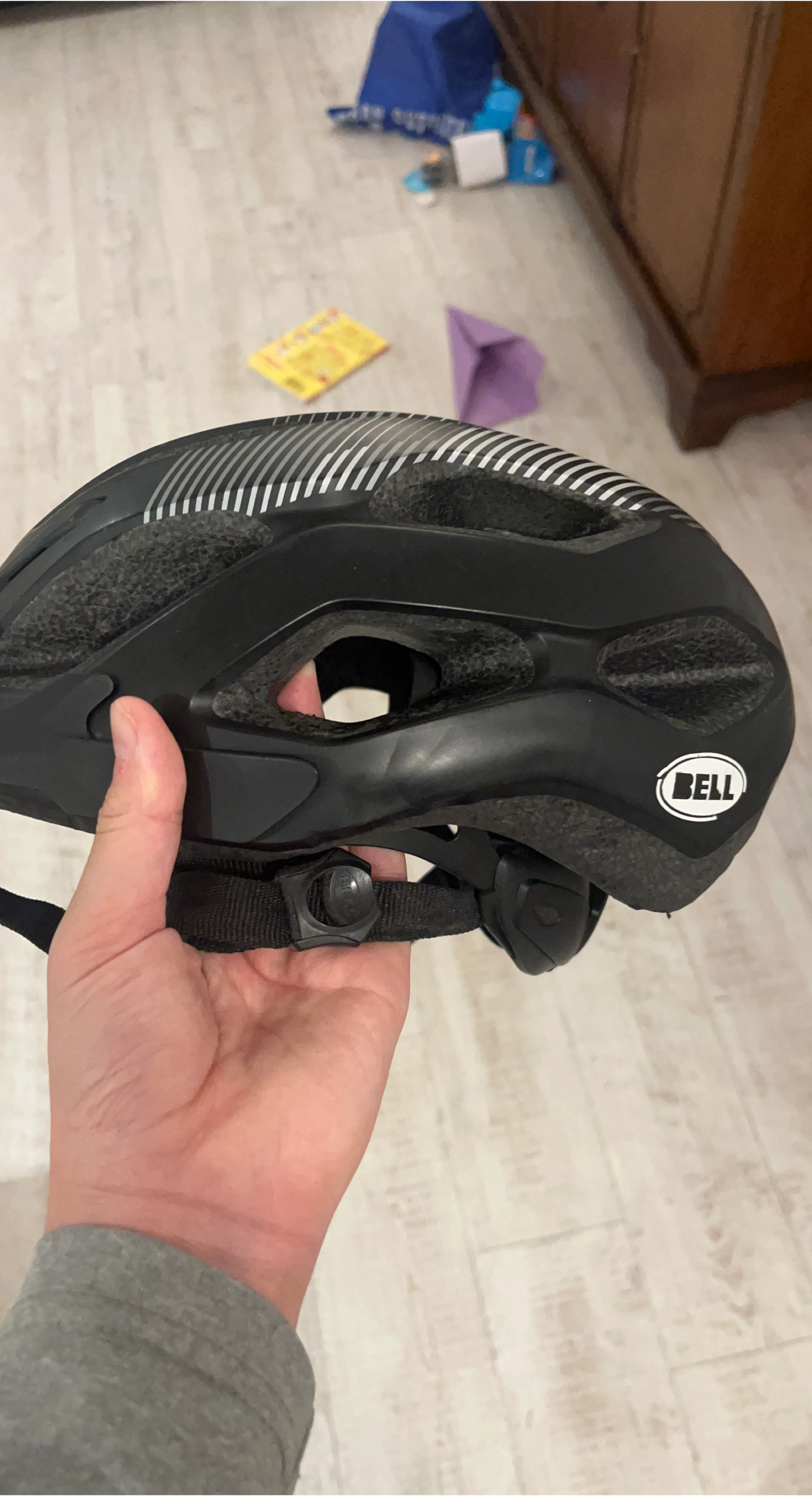 Bell Black Bike Helmet