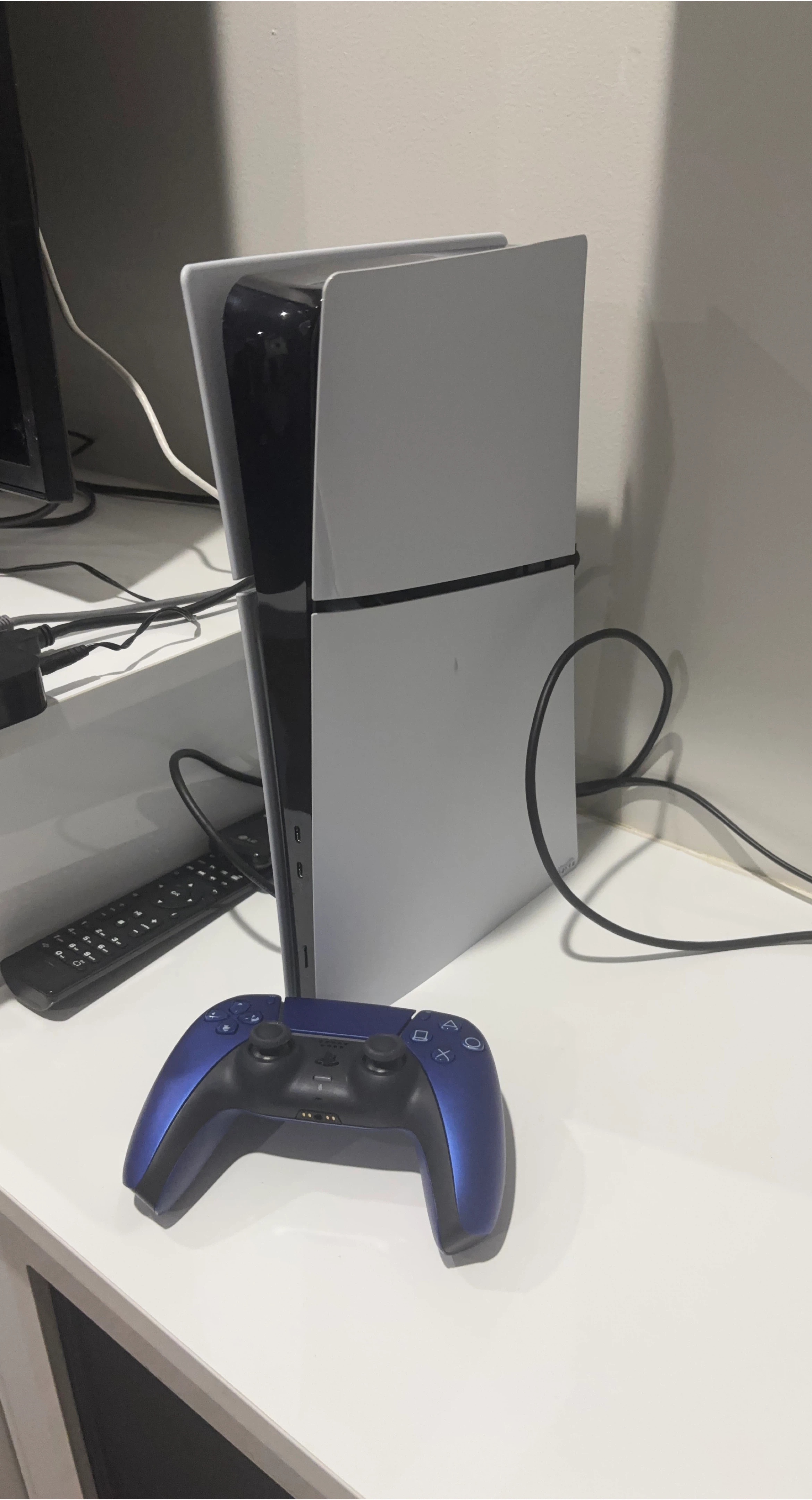 Sony PlayStation 5 Console with Blue DualSense Controller