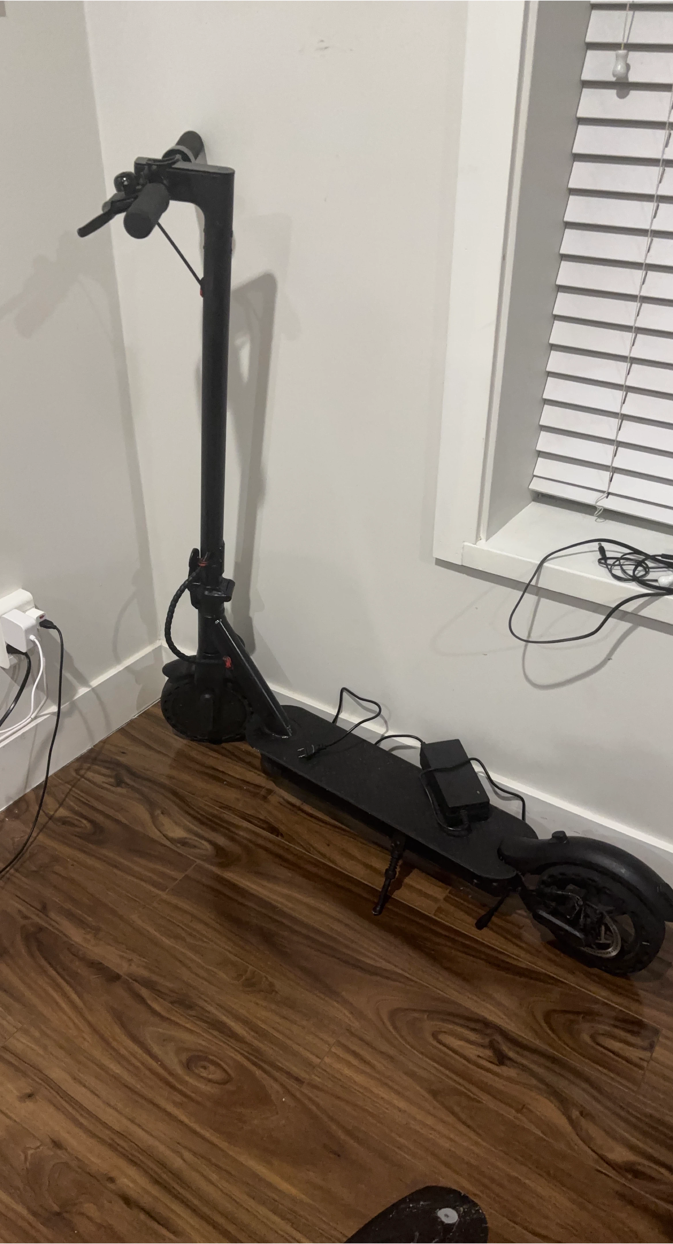 Black Electric Scooter
