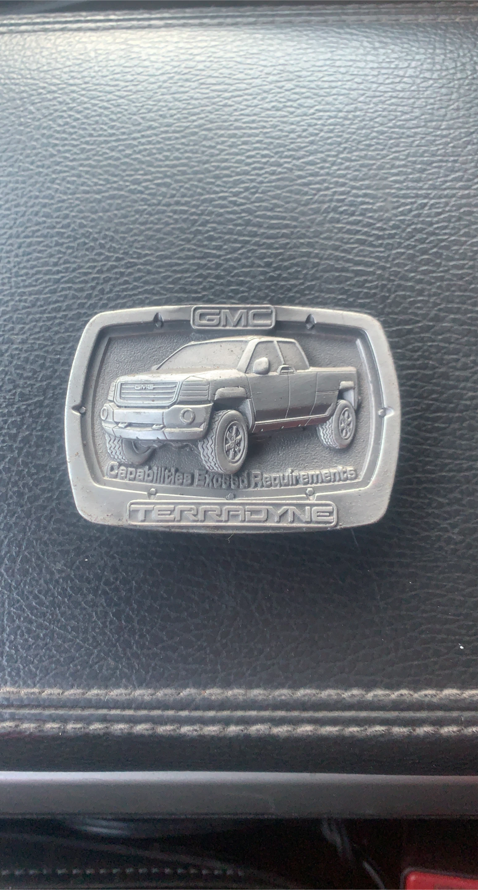 GMC "Terradyne" Pickup Truck Belt Buckle