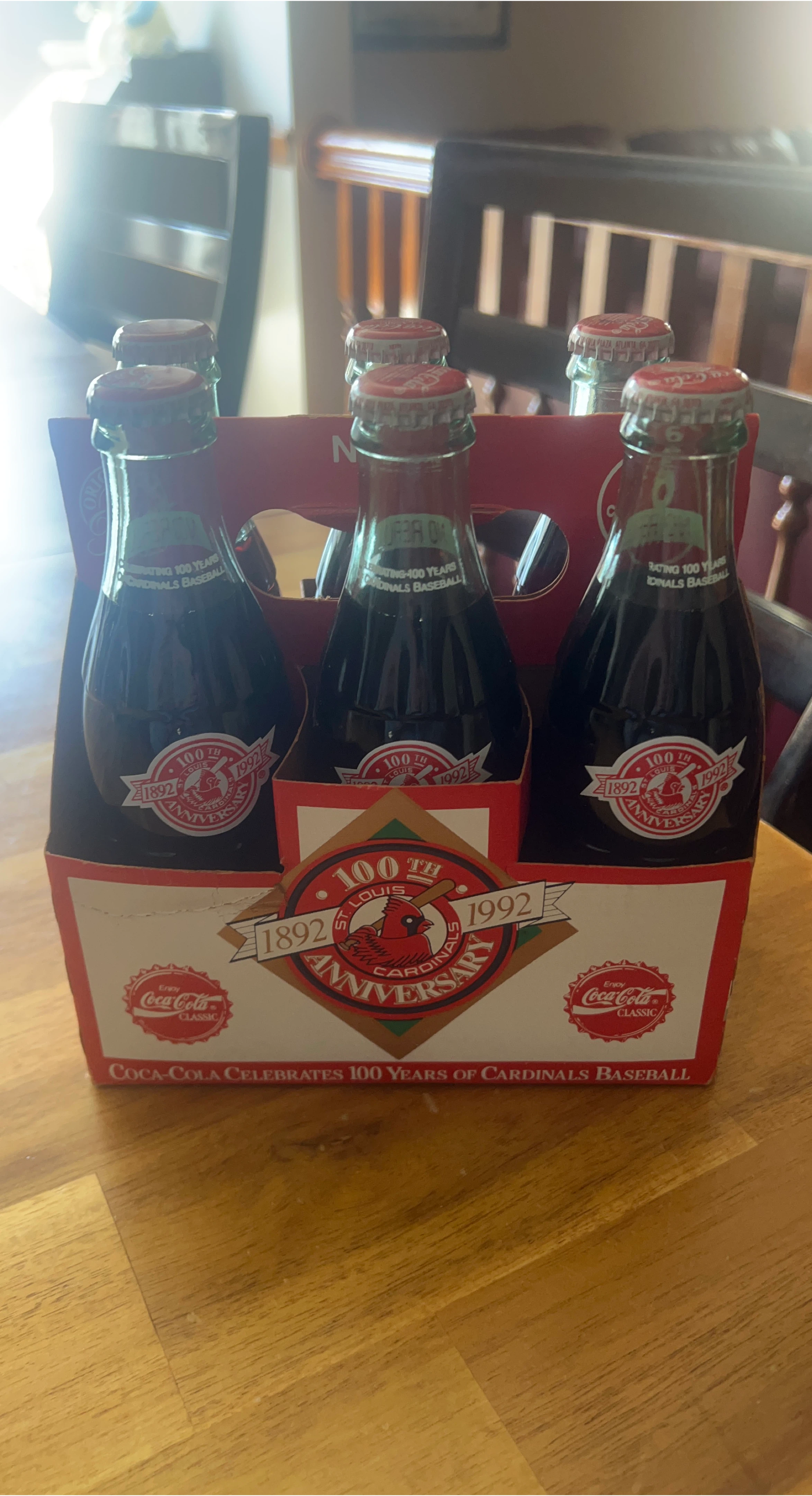 Coca-Cola St. Louis Cardinals 100th Anniversary 6-Pack