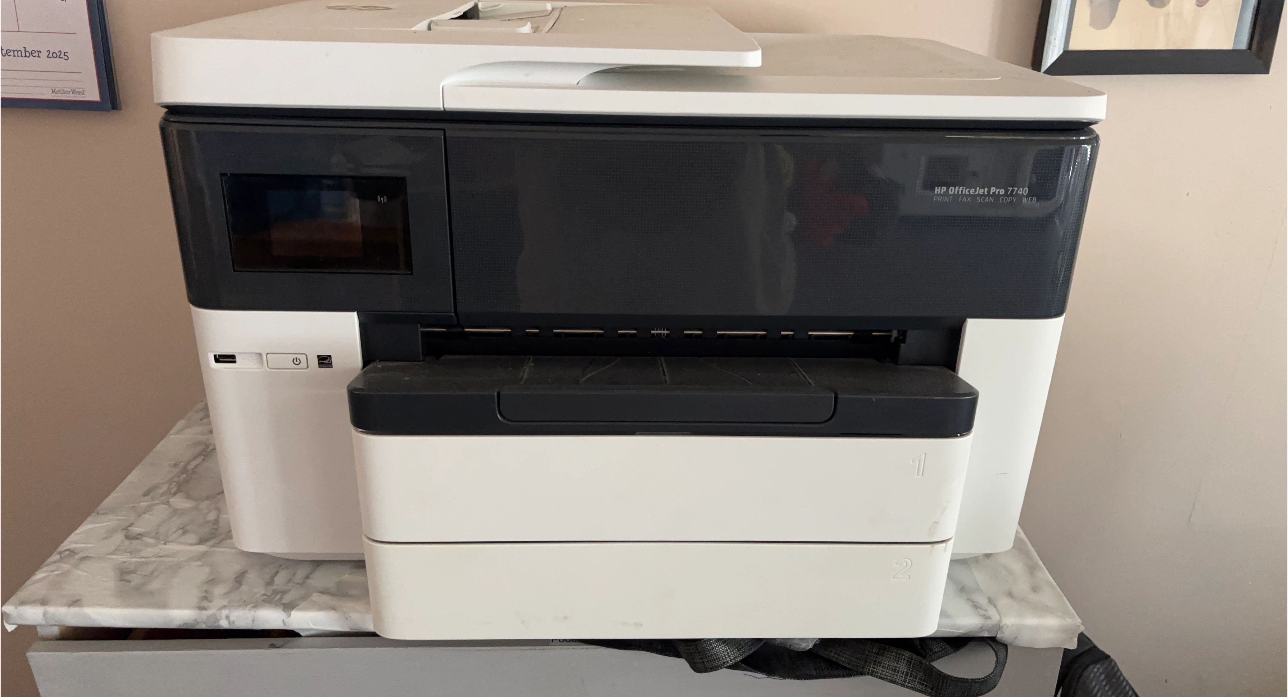 HP OfficeJet Pro 7740 All-in-One Printer