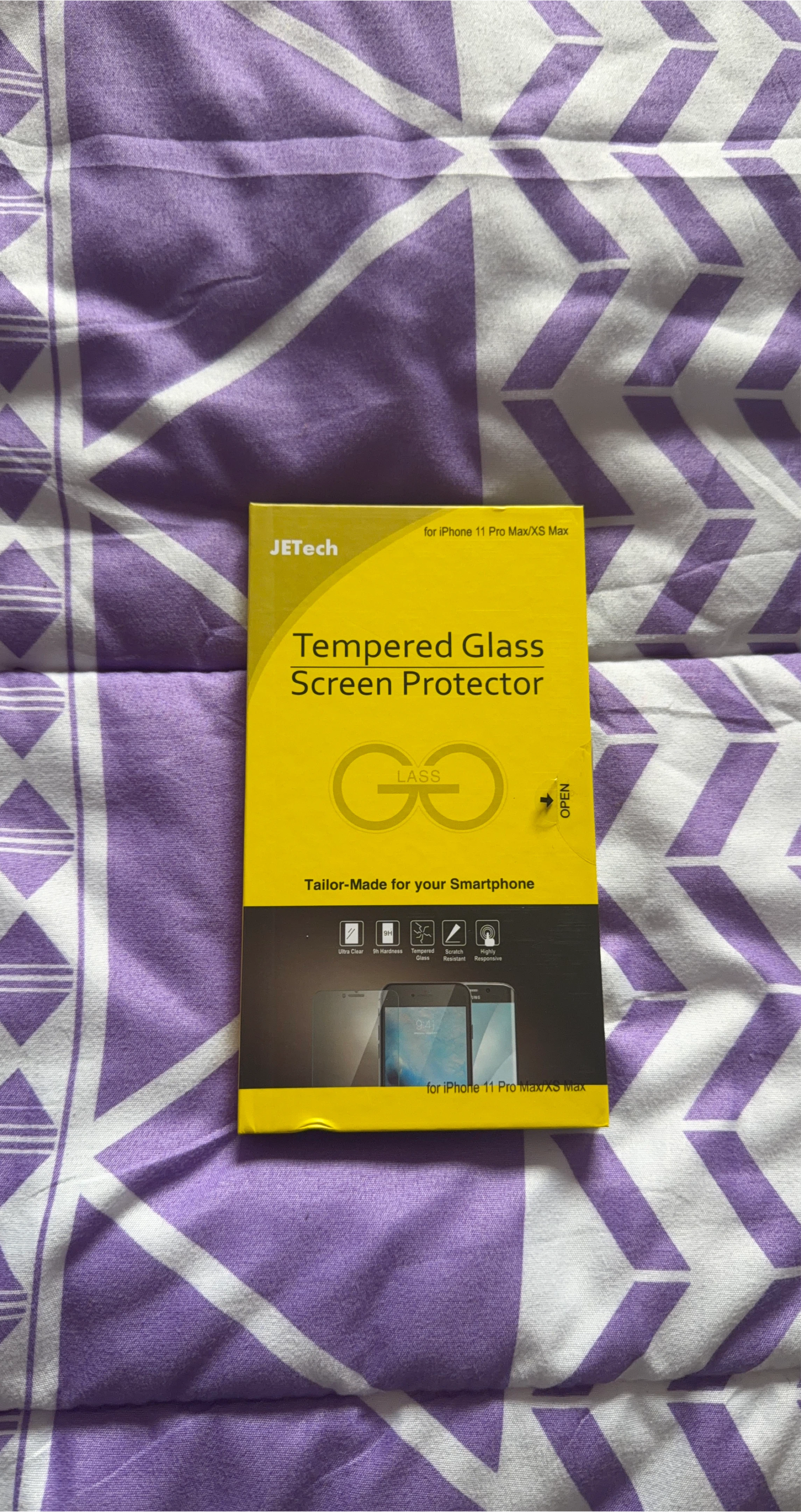 Tempered Glass Screen Protector for IPhone 11 Pro Max