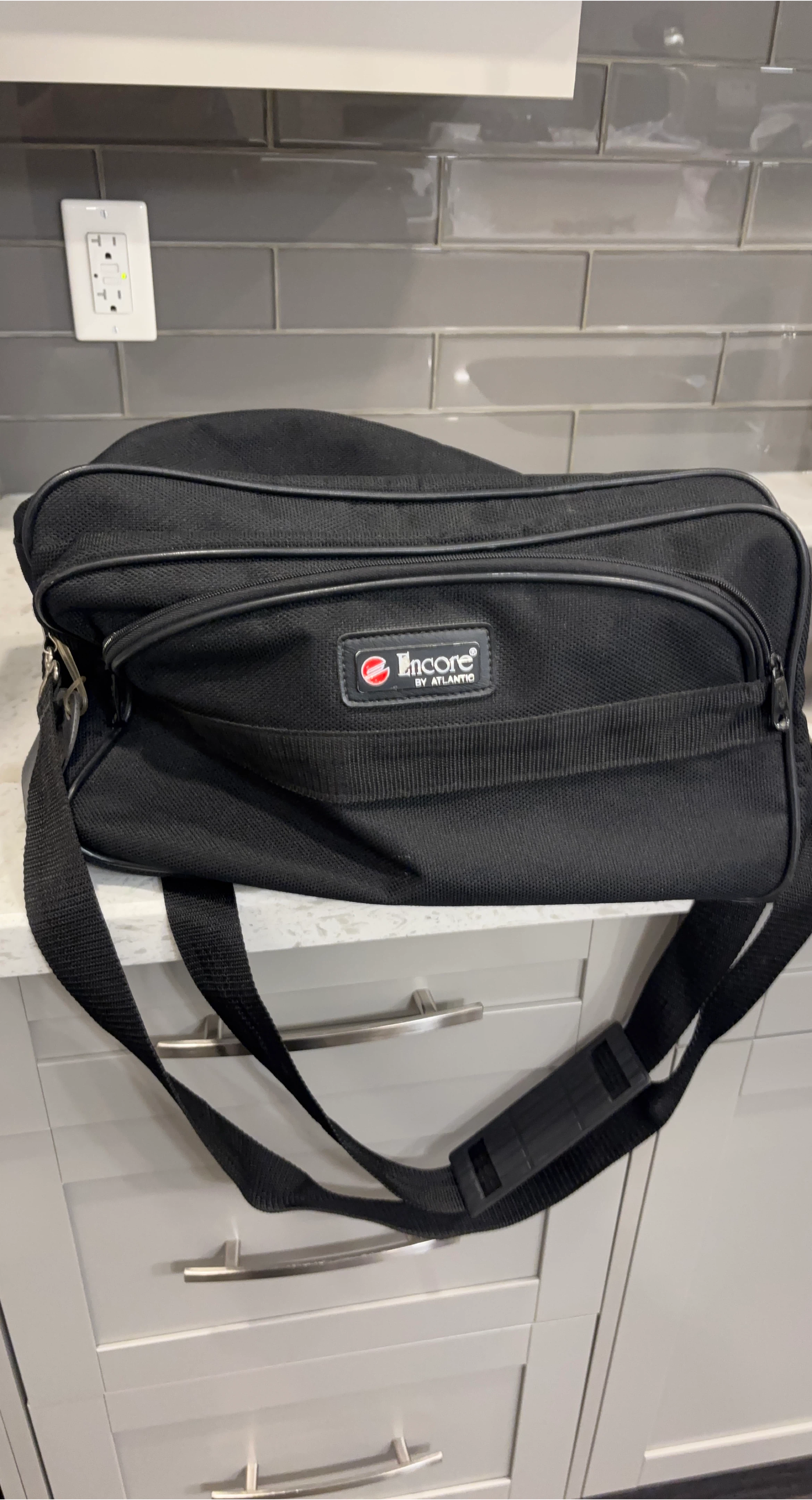 Encore by Atlantic Black Duffle Bag