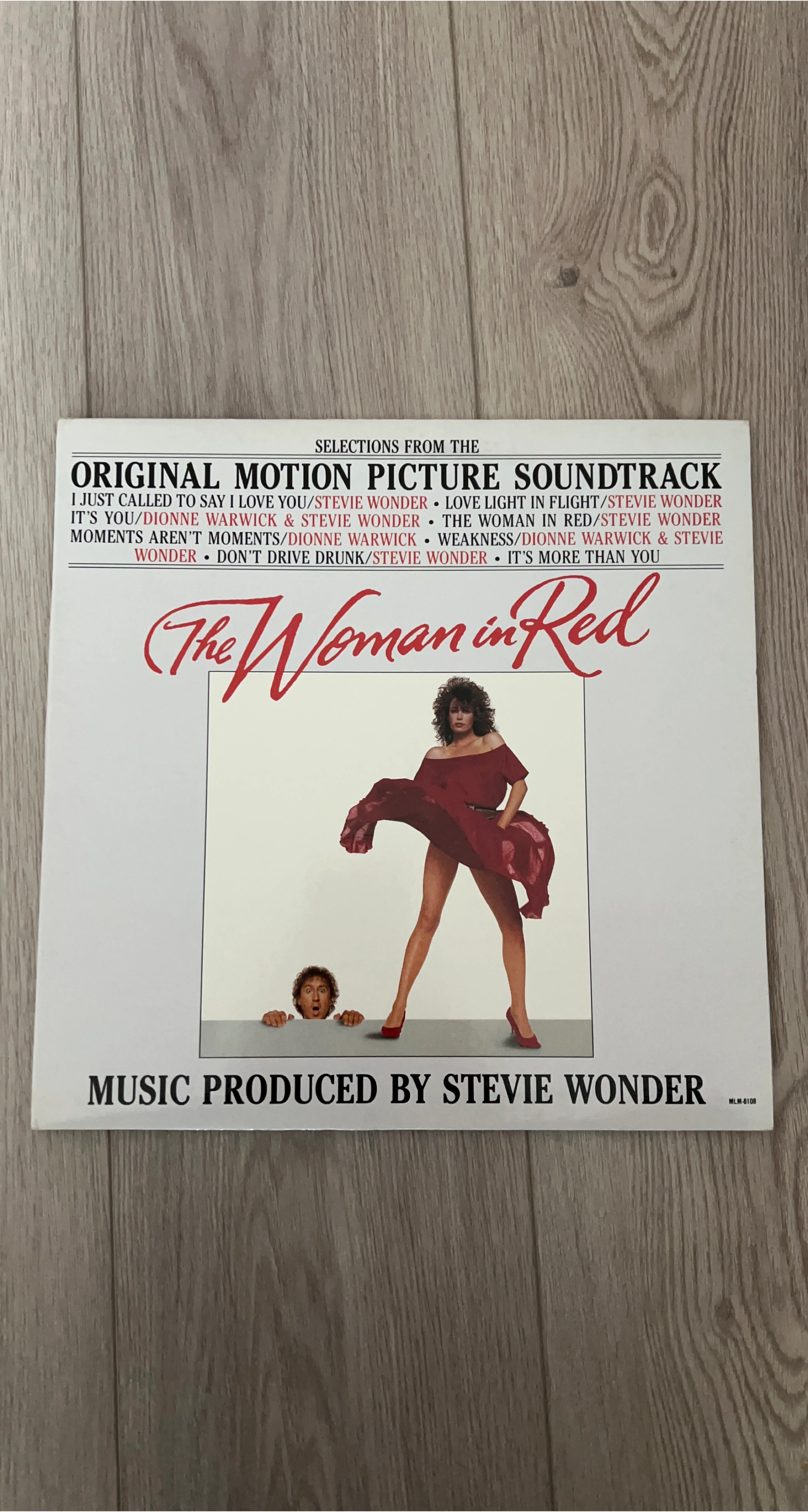 The Woman in Red Original Motion Picture Soundtrack Vinyl Record