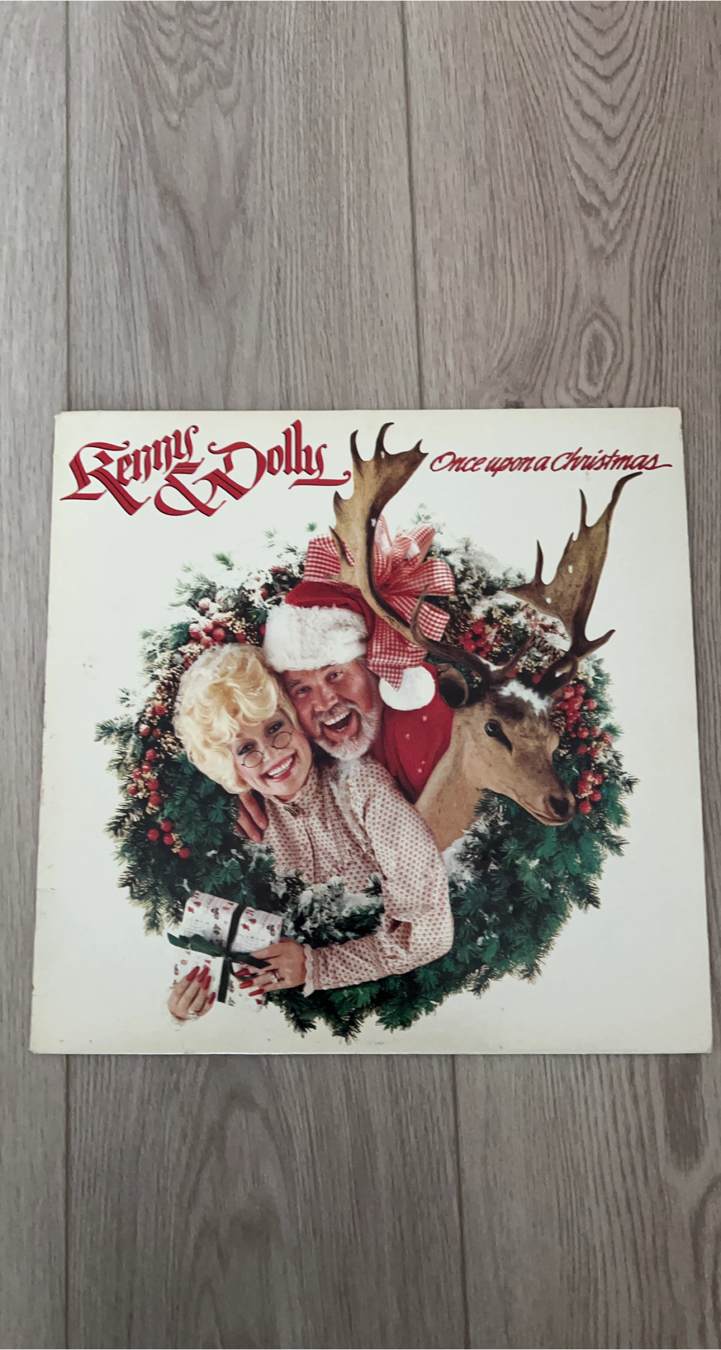 Kenny & Dolly Once Upon A Christmas Vinyl Record