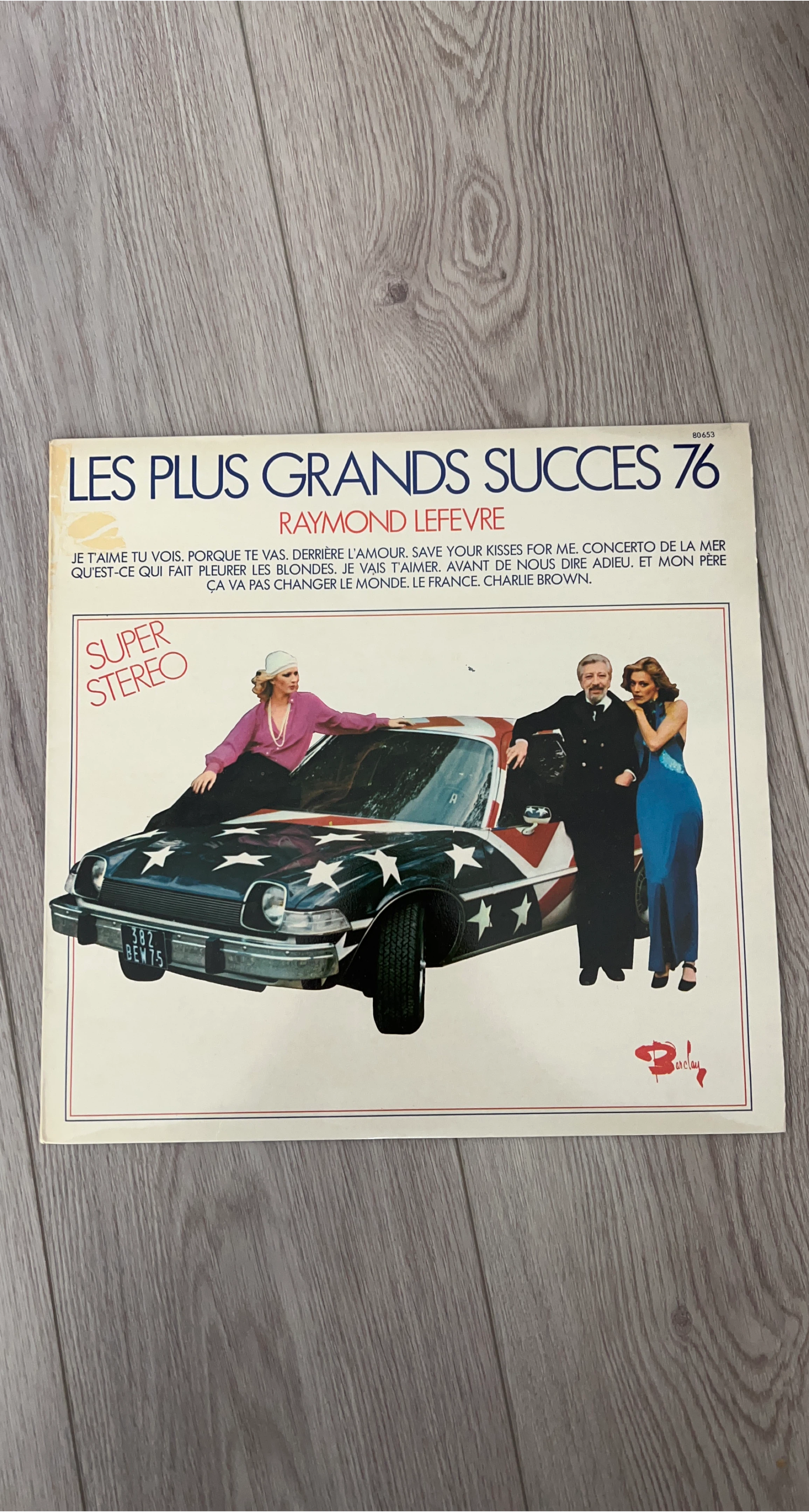Raymond Lefevre Les Plus Grands Succès 76 Vinyl Record