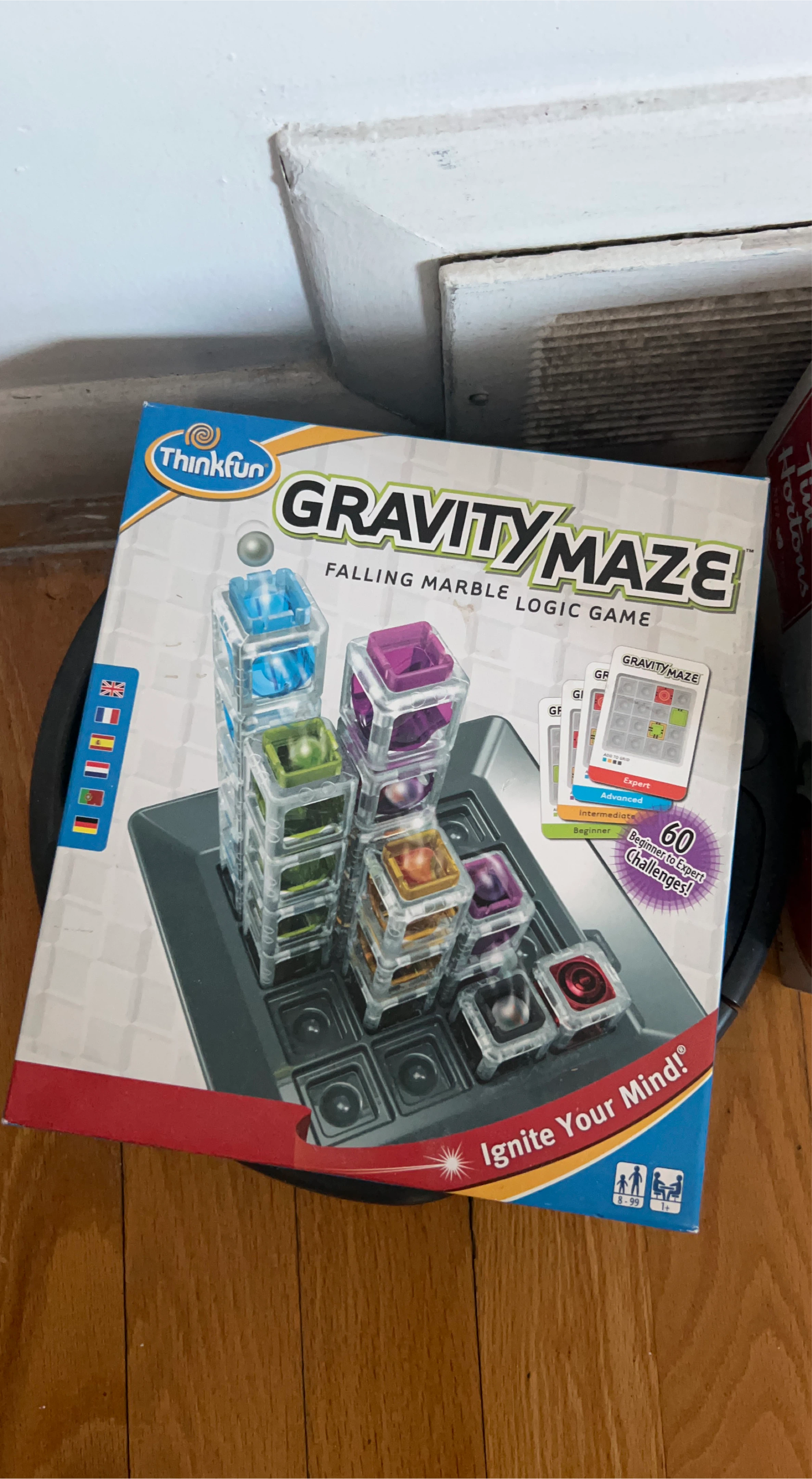 ThinkFun Gravity Maze Falling Marble Logic Game