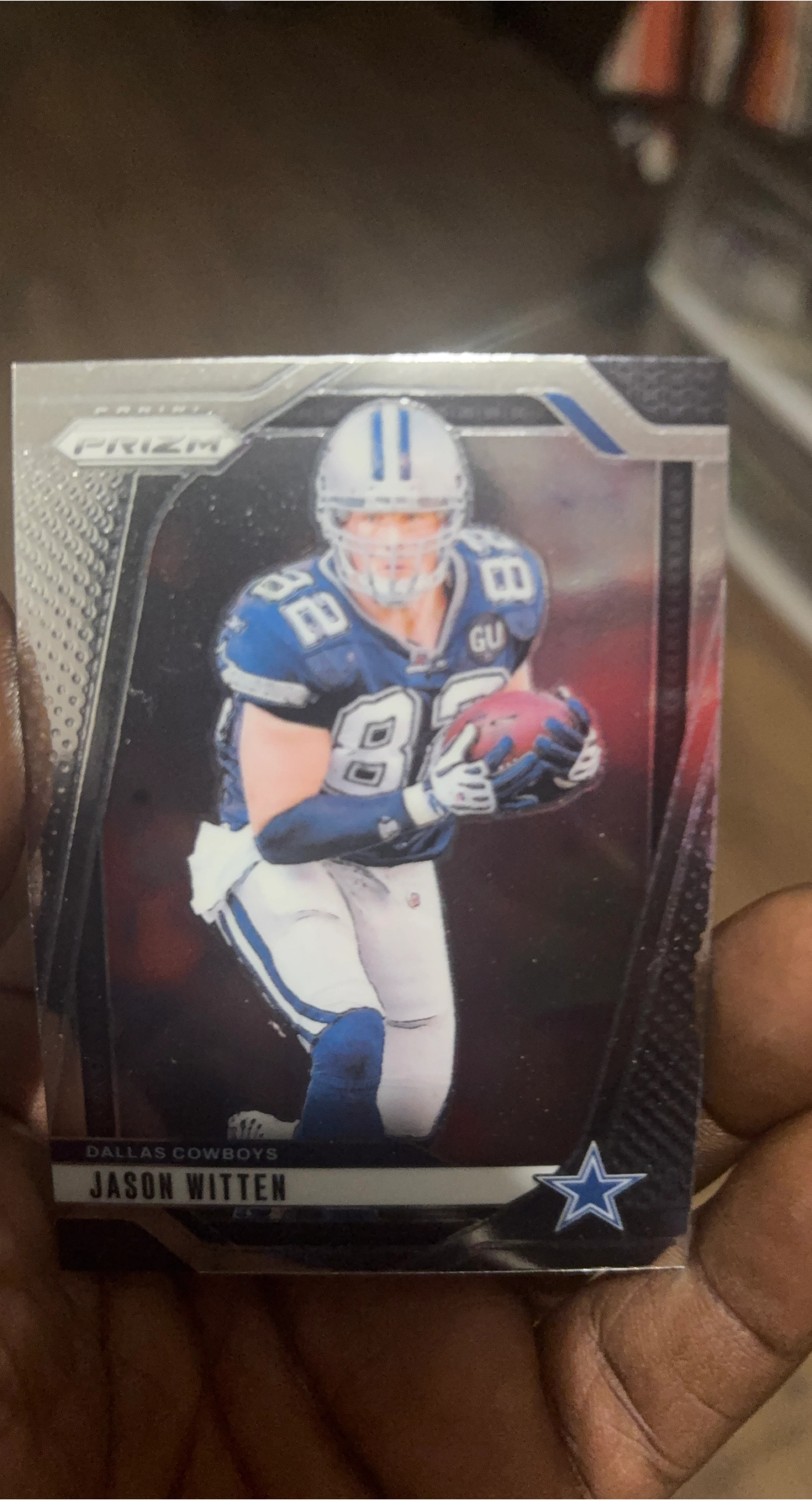 Panini Prizm Dallas Cowboys Jason Witten Football Card