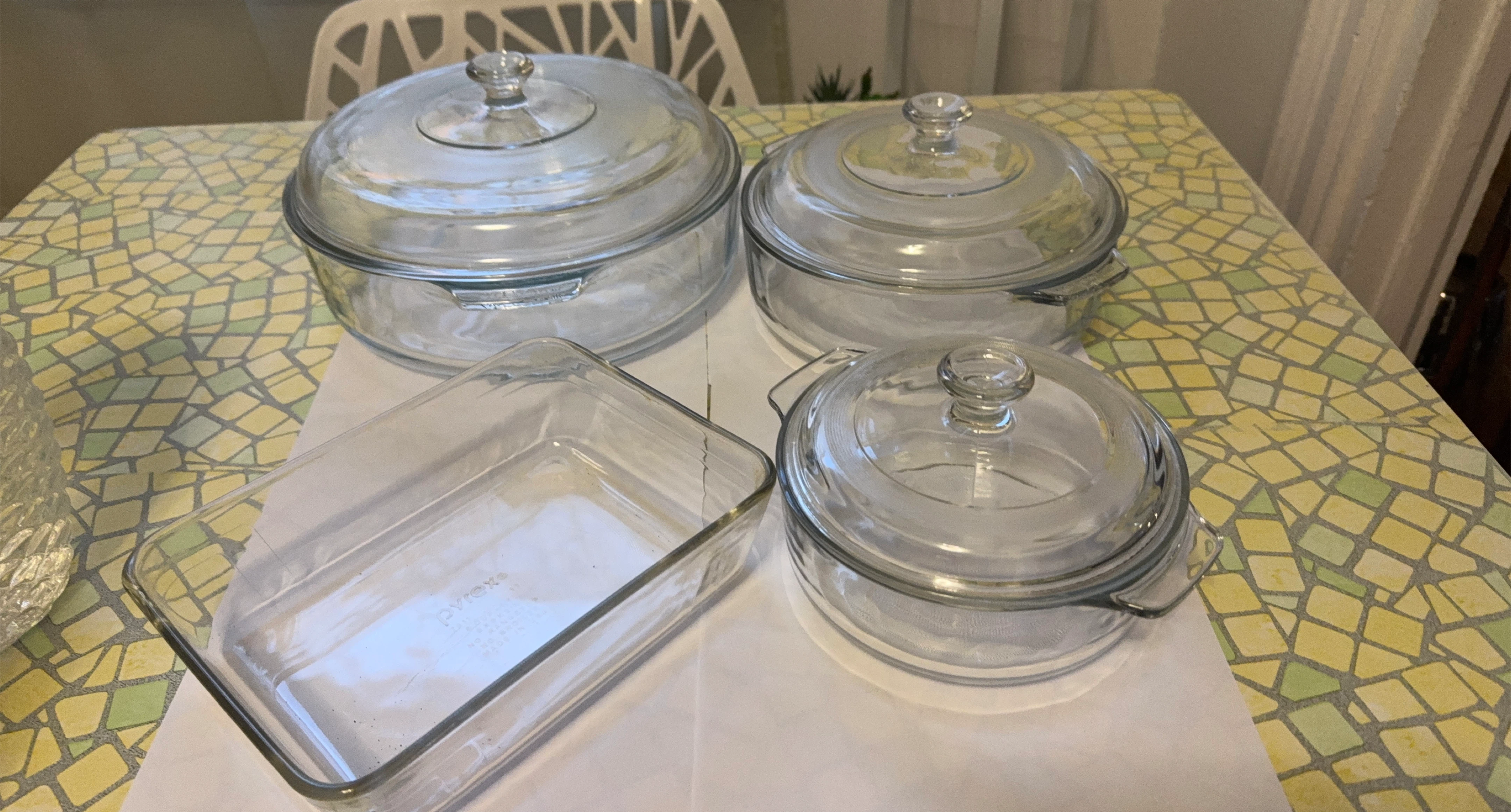 Pyrex Glass Bakeware Set