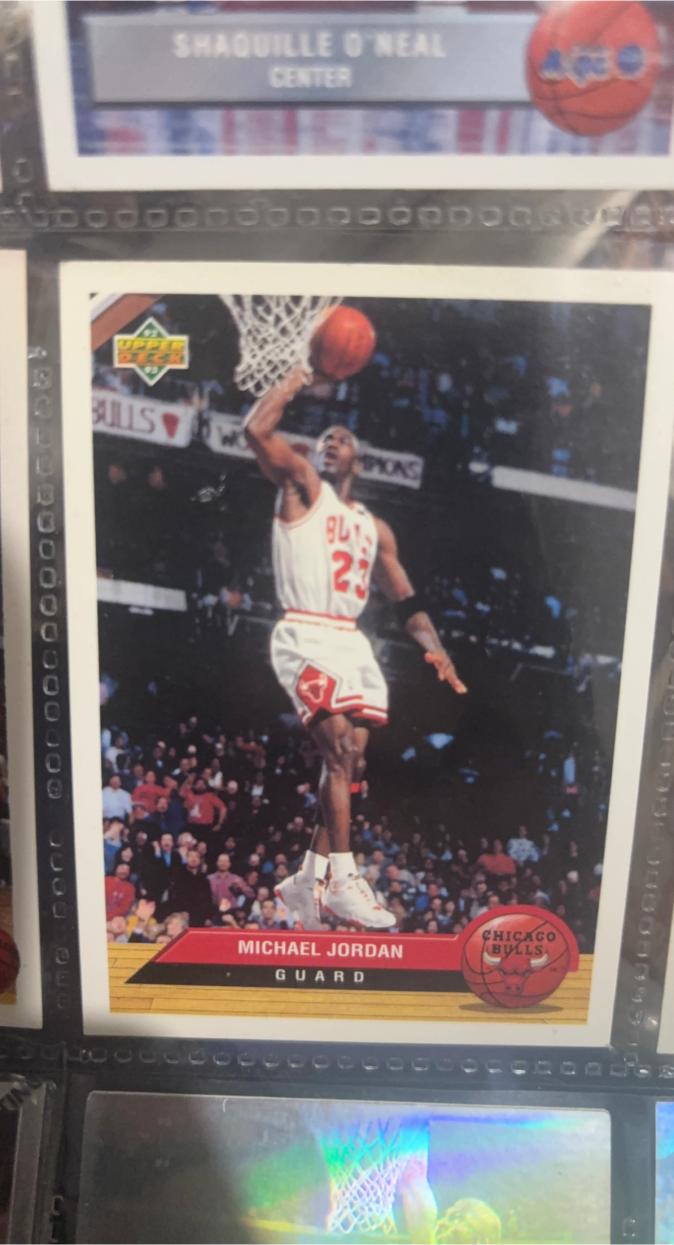 1992 Upper Deck Michael Jordan Chicago Bulls Card