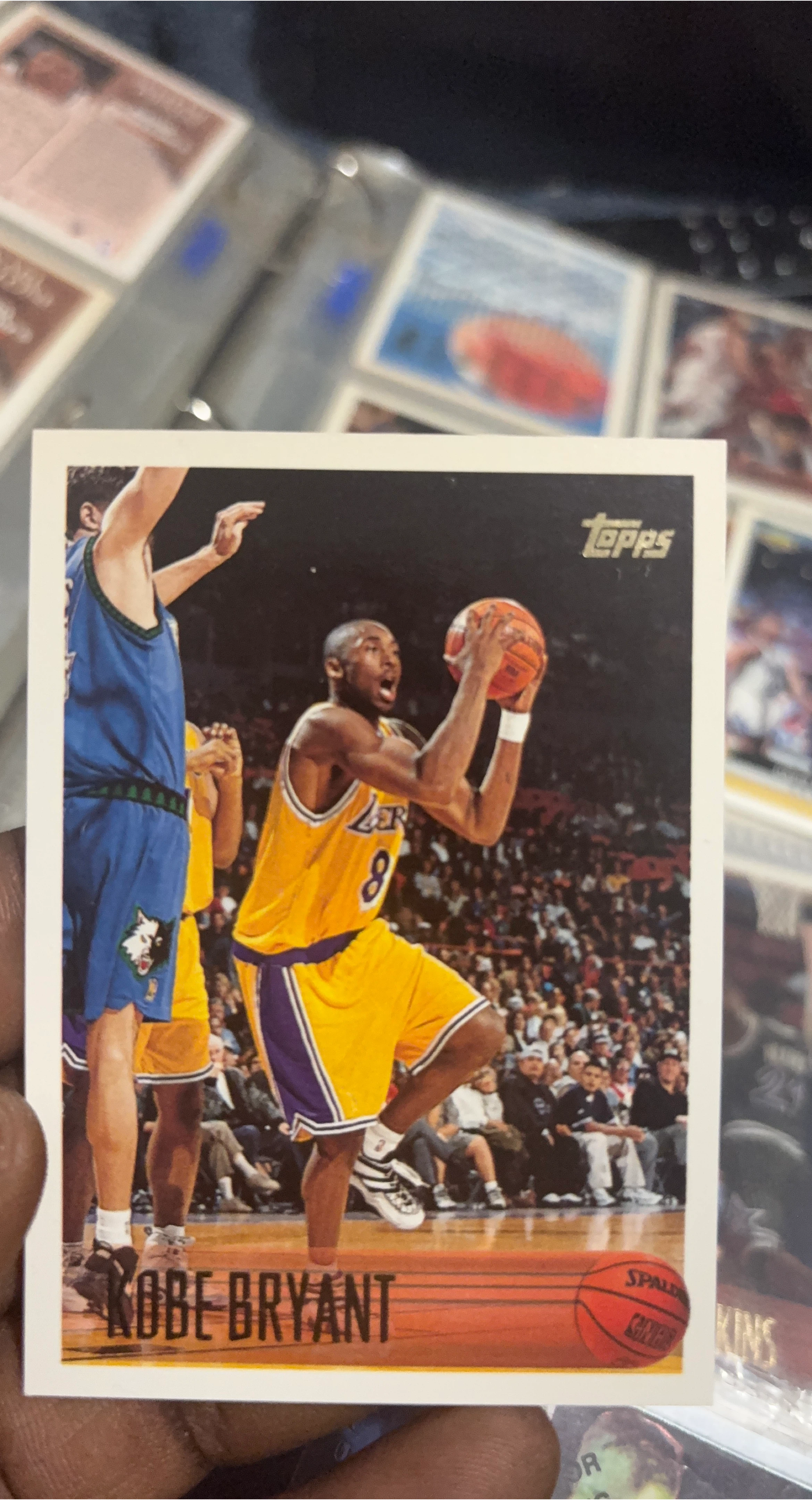 Topps Kobe Bryant Basketball Card