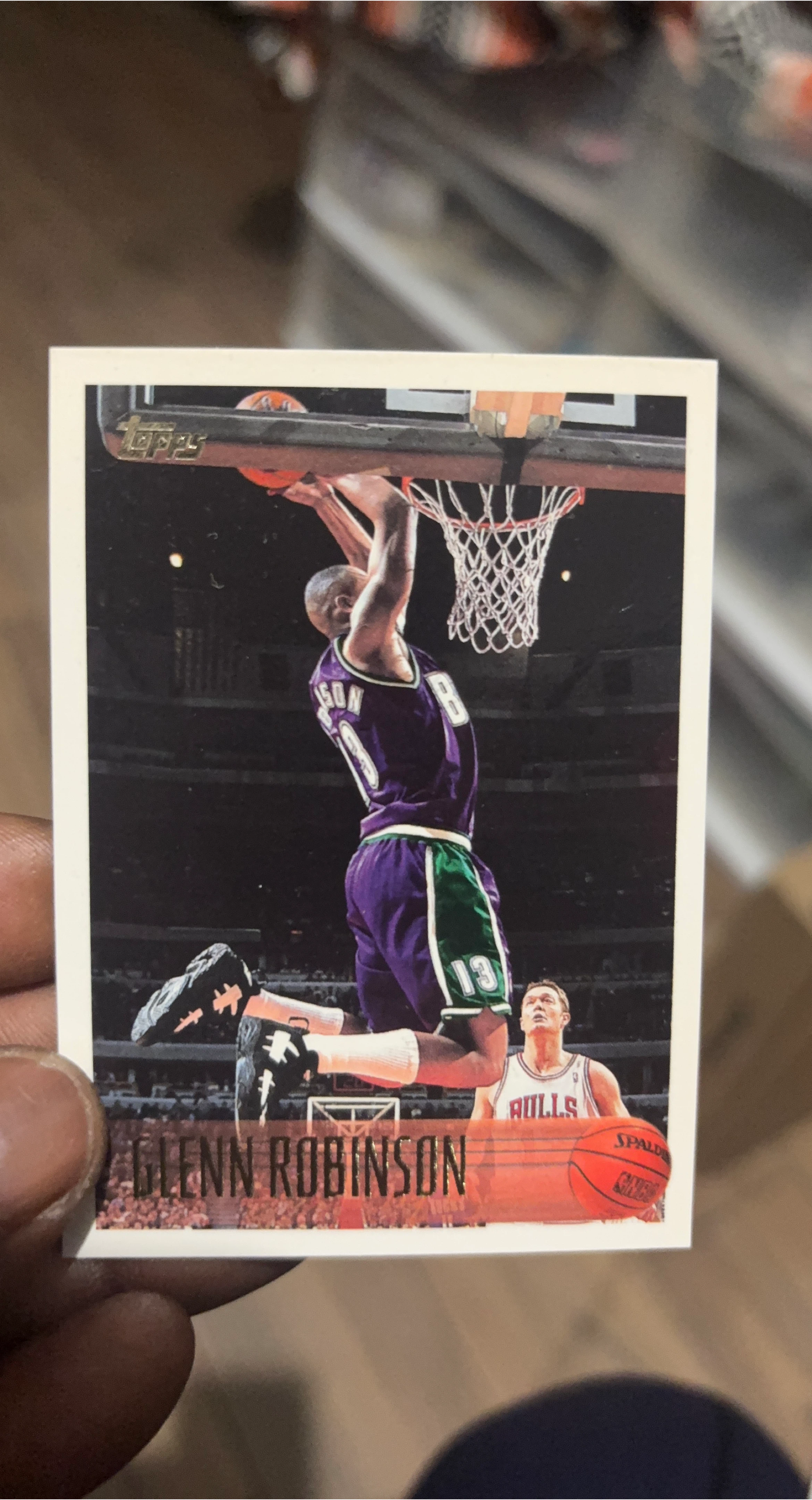 Topps Glenn Robinson Basketball Card