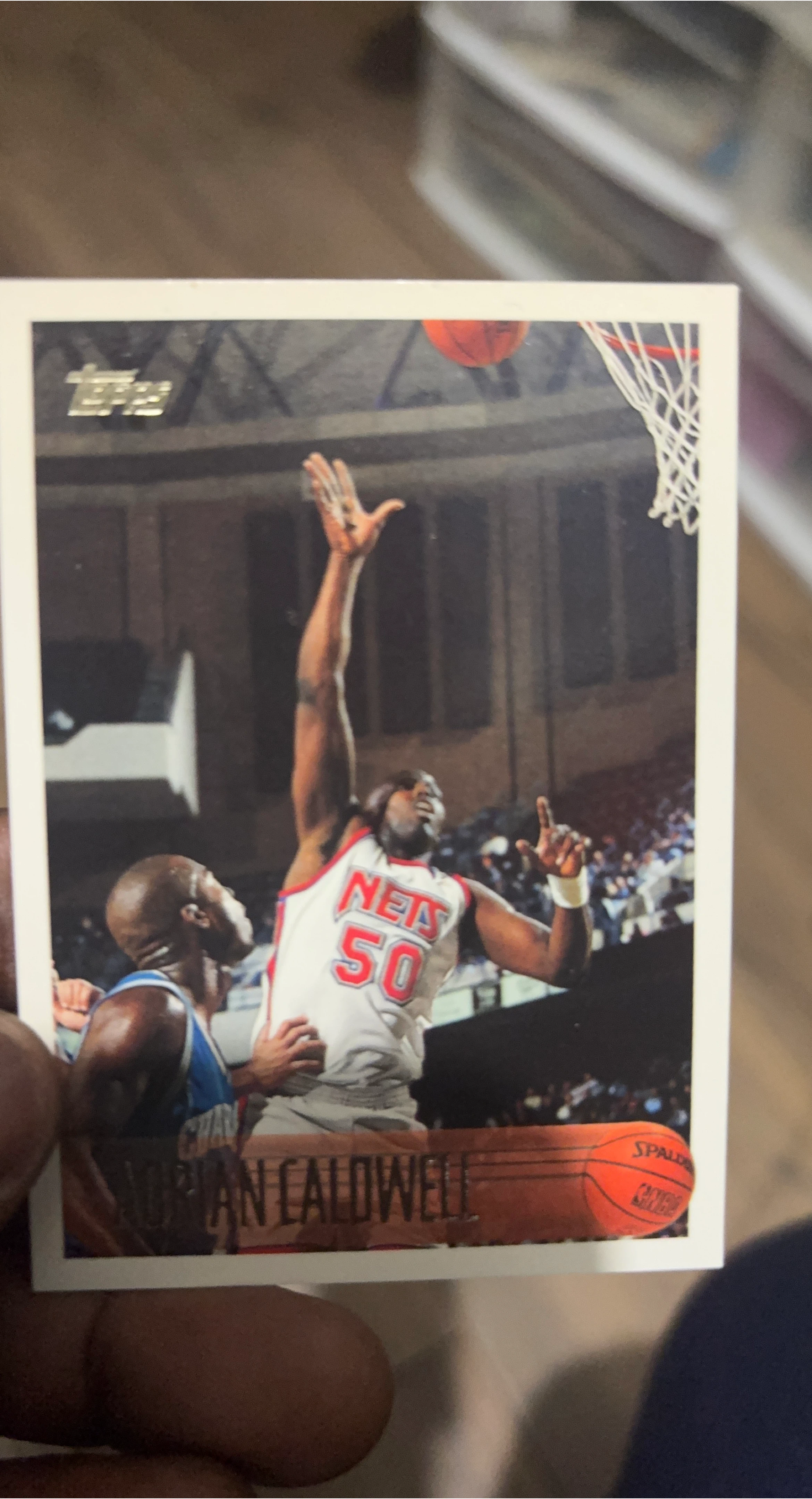 Topps Basketball Card - Moran Caldwell