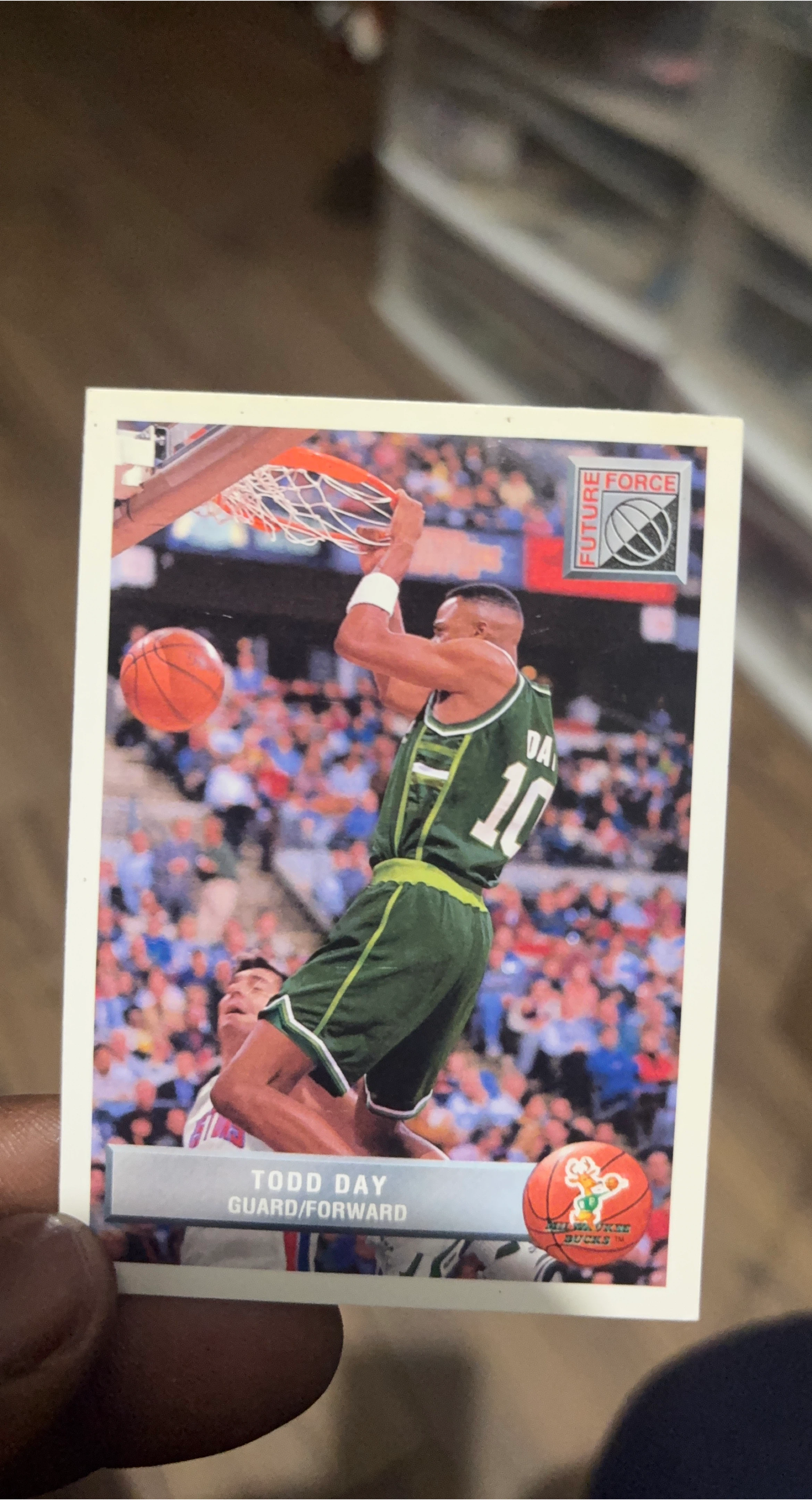 1993-94 SkyBox "Future Force" Todd Day Basketball Card