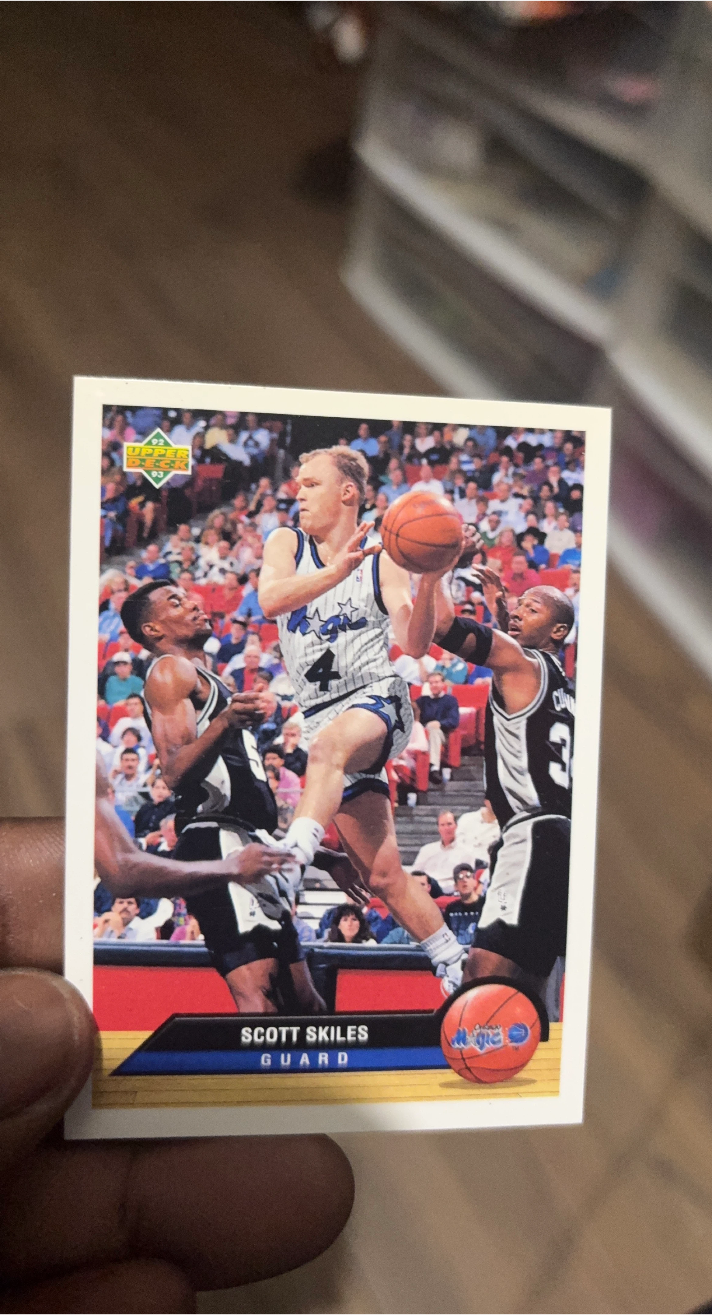 1992-93 Upper Deck Scott Skiles Basketball Card