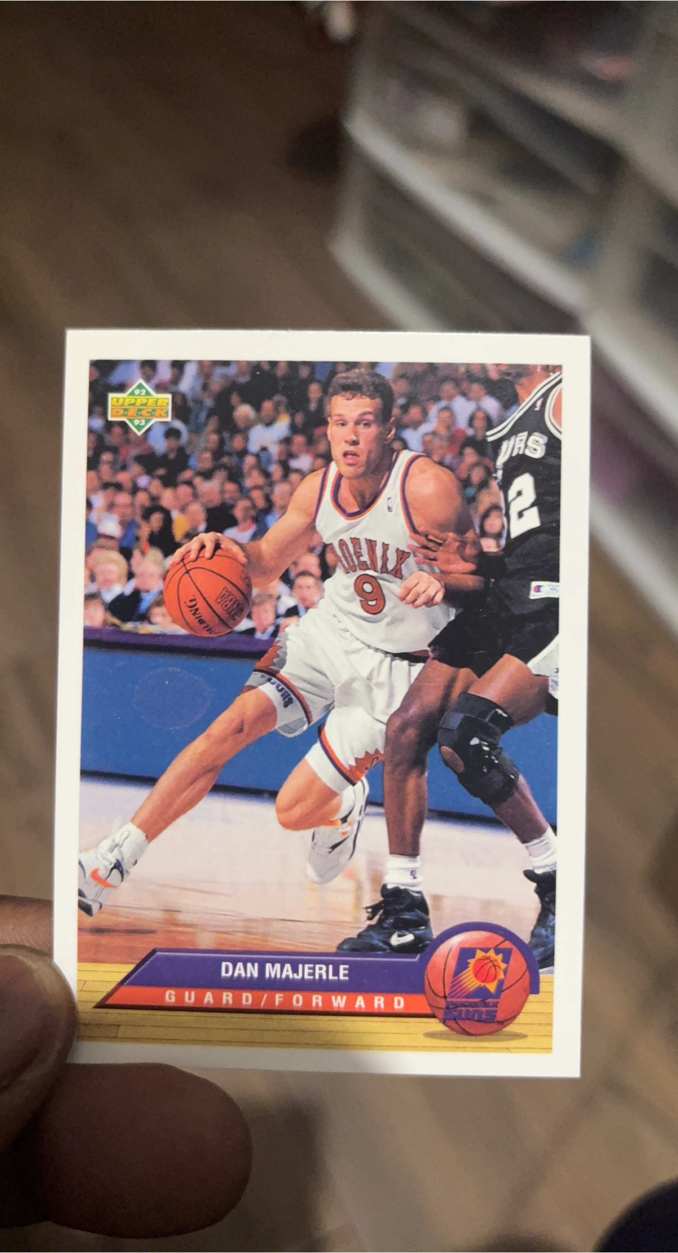 1992-93 Upper Deck Dan Majerle Phoenix Suns Basketball Card