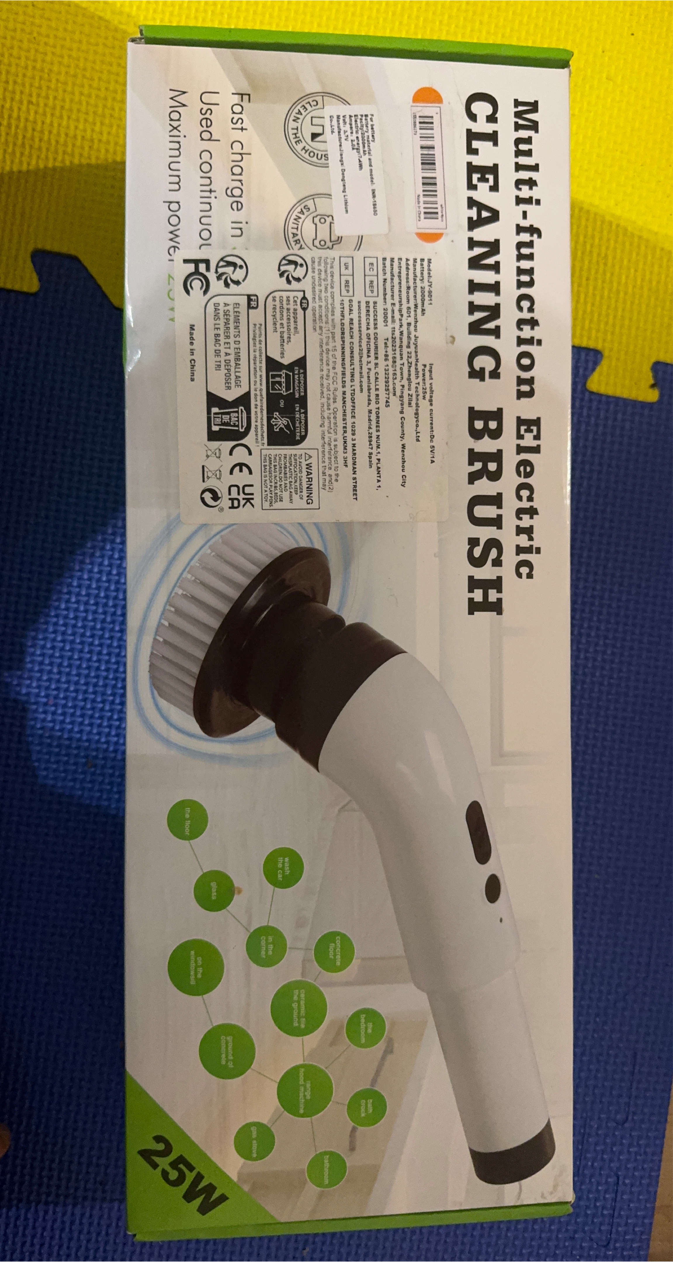 Multi-function Electric Cleaning Brush with Accessories