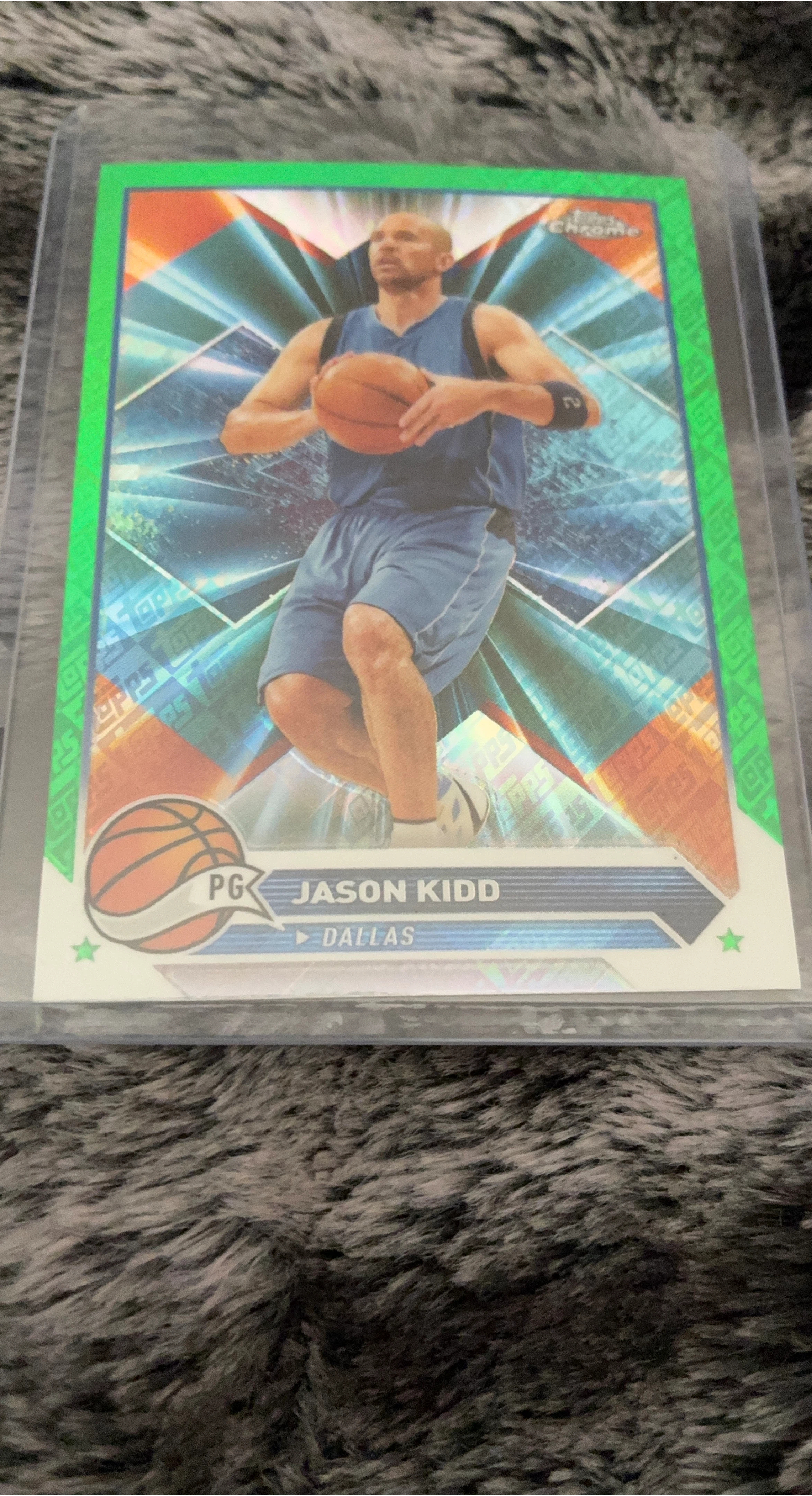 Topps Chrome Jason Kidd Dallas Mavericks Basketball Card