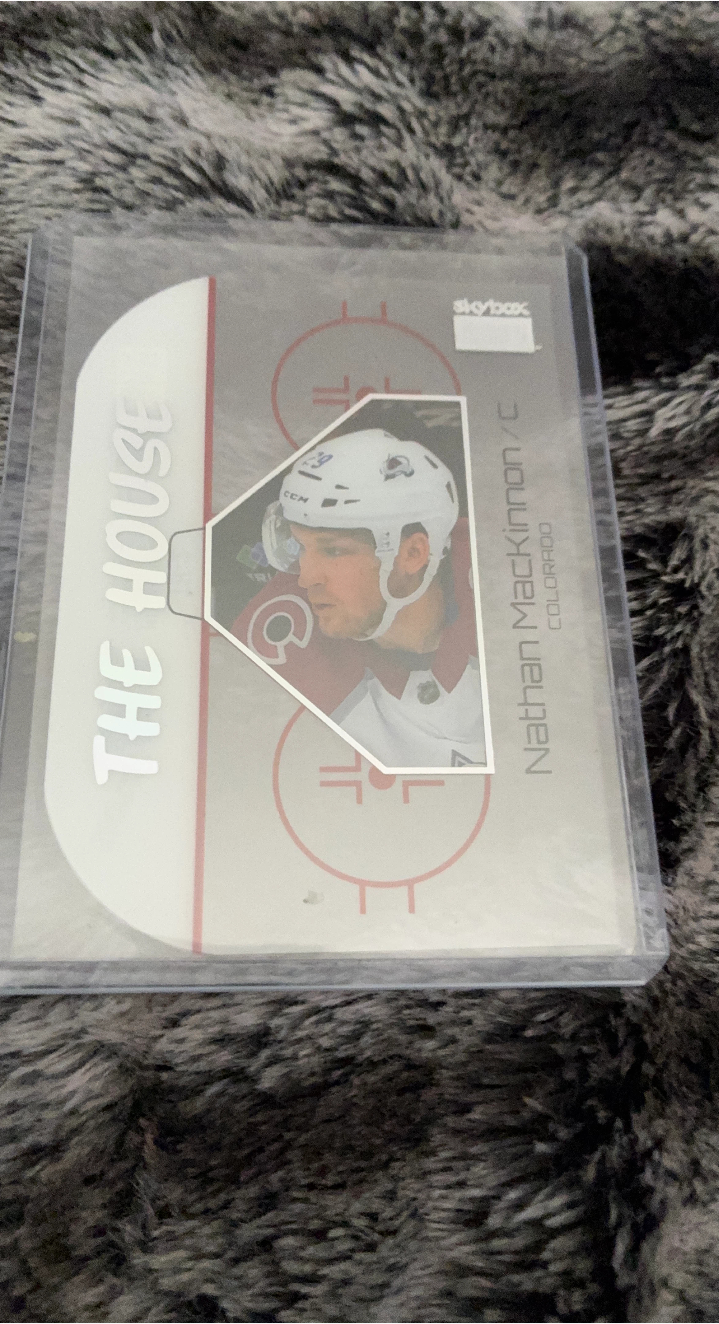 Skybox Nathan MacKinnon "The House" Hockey Card