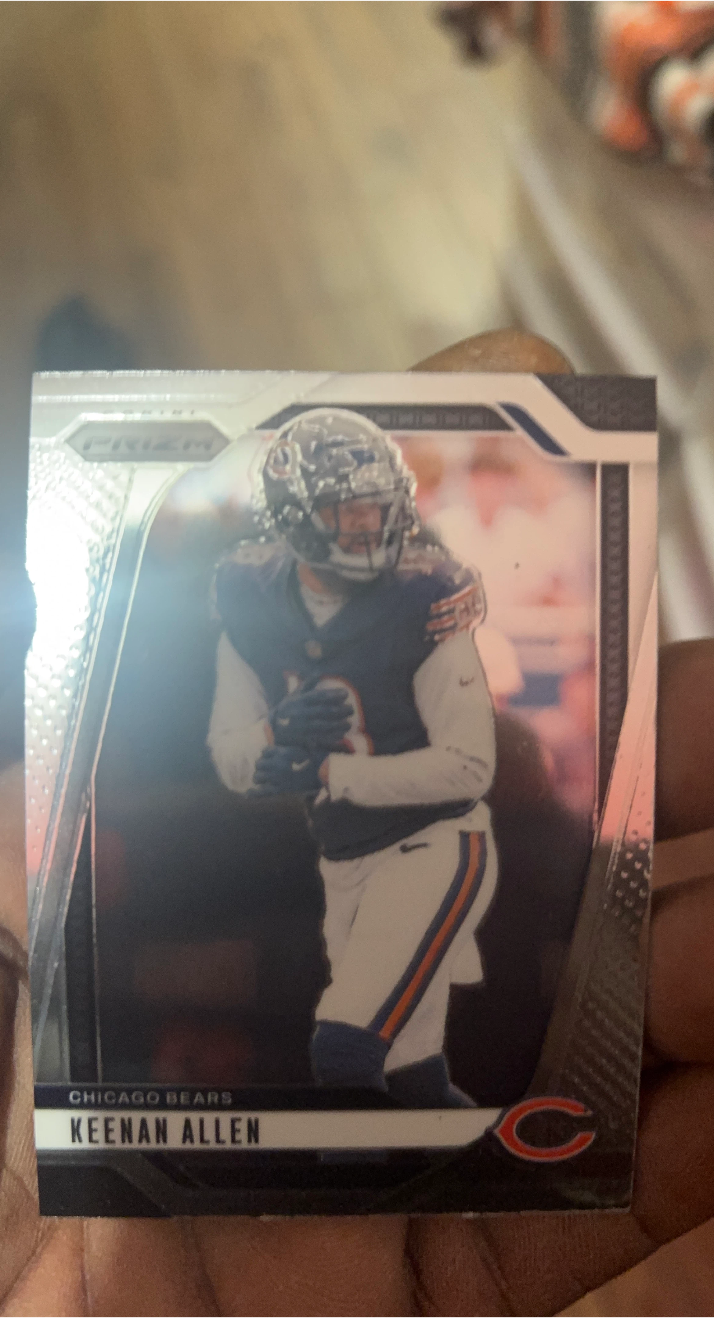 2023 Panini Prizm Keenan Allen Chicago Bears Football Card