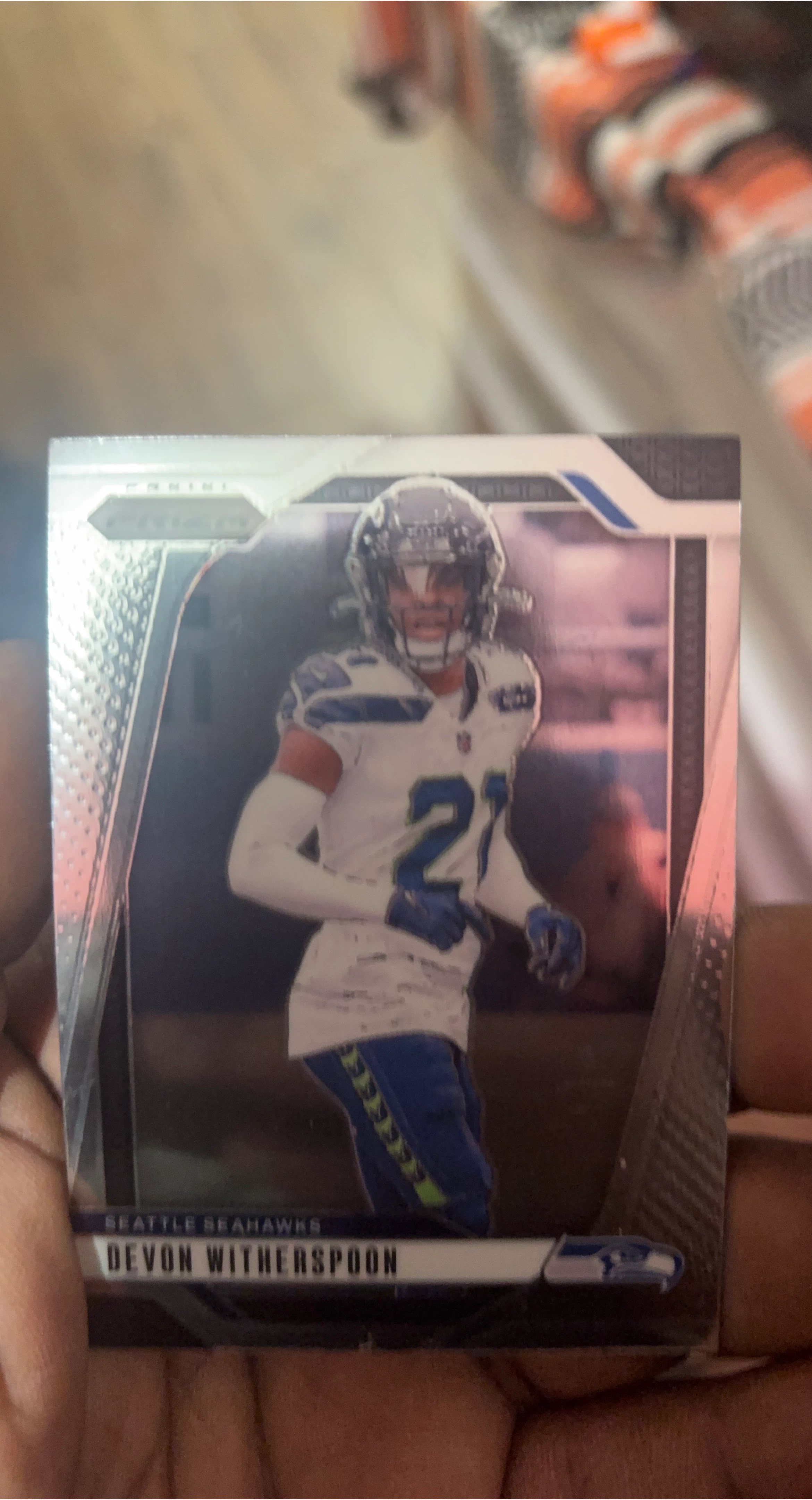 Devon Witherspoon Seattle Seahawks Football Card