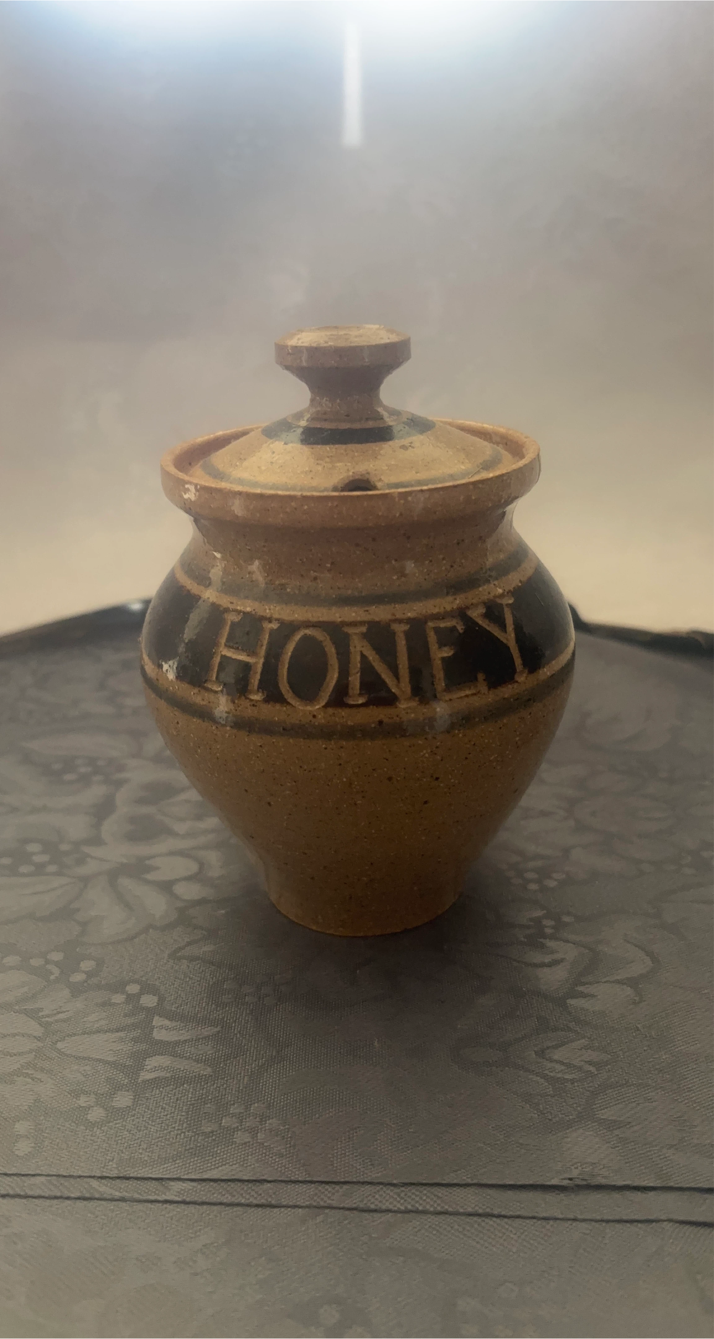 Ceramic Honey Pot with Lid