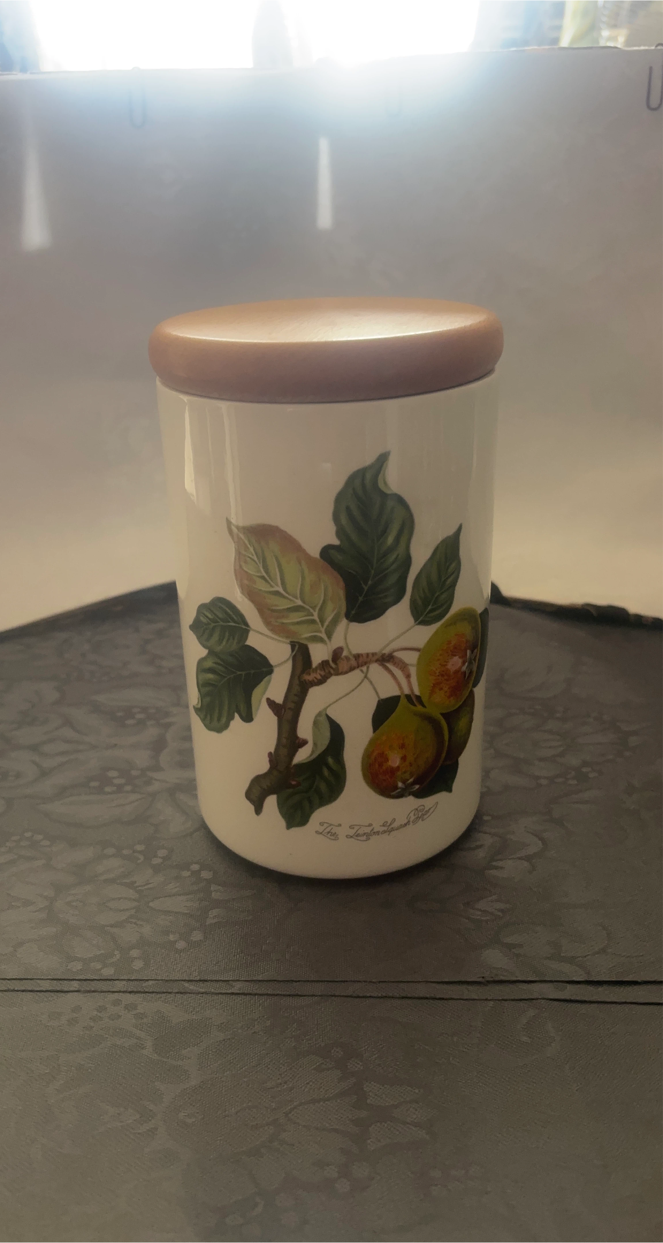 Portmeirion Pomona "The Burltons Seedling" Storage Jar