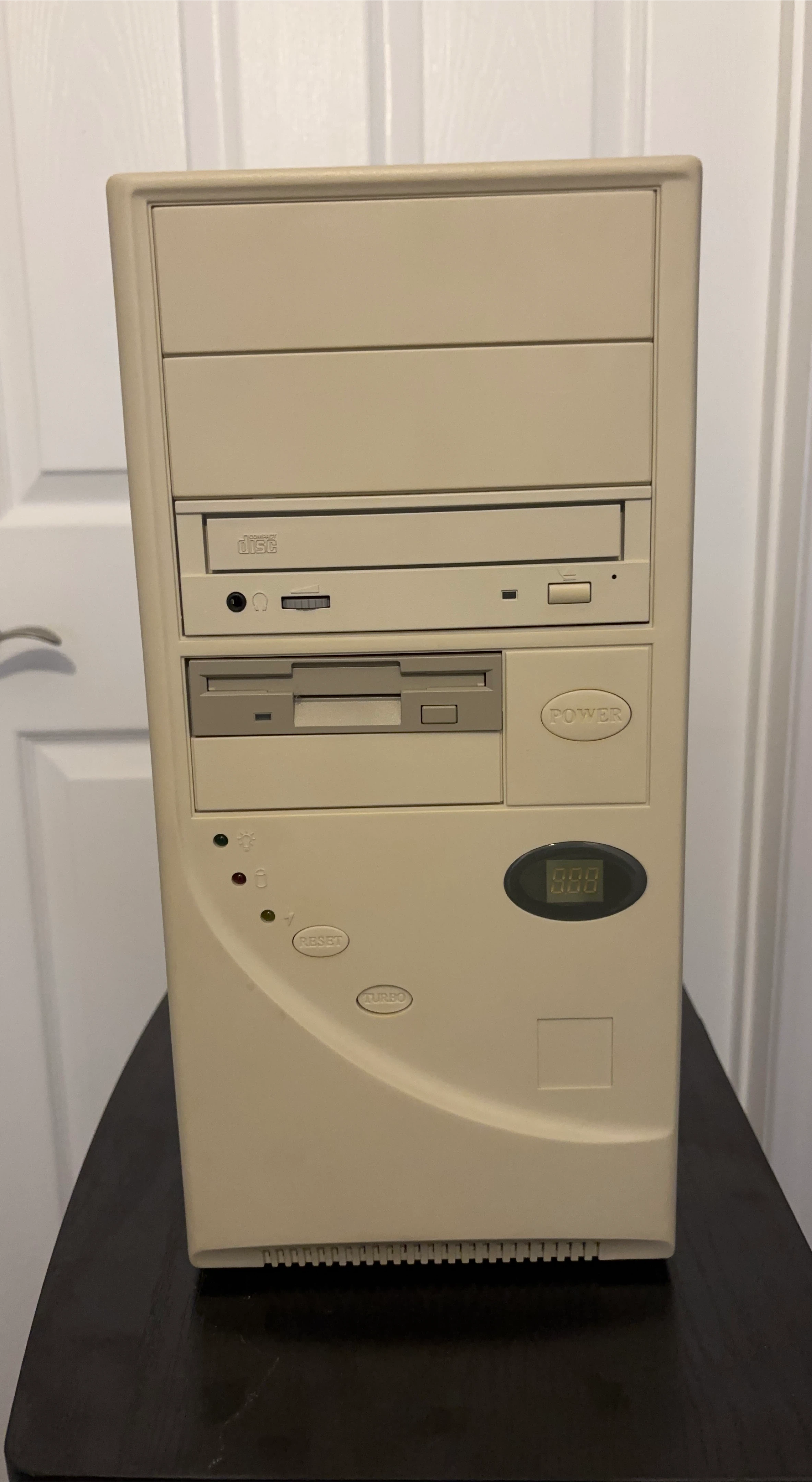 Vintage Desktop Computer Tower Case