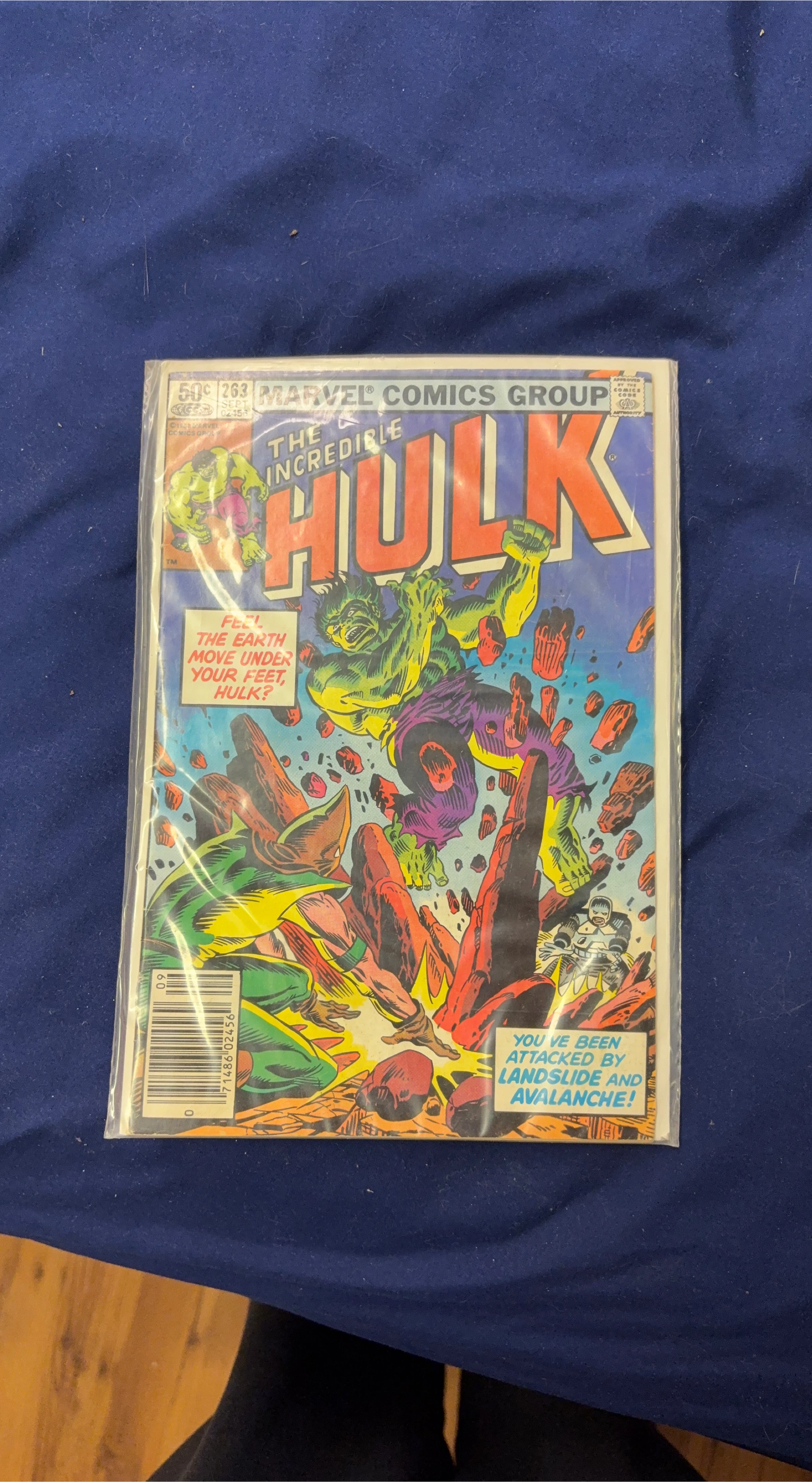 The Incredible Hulk Comic Book #263