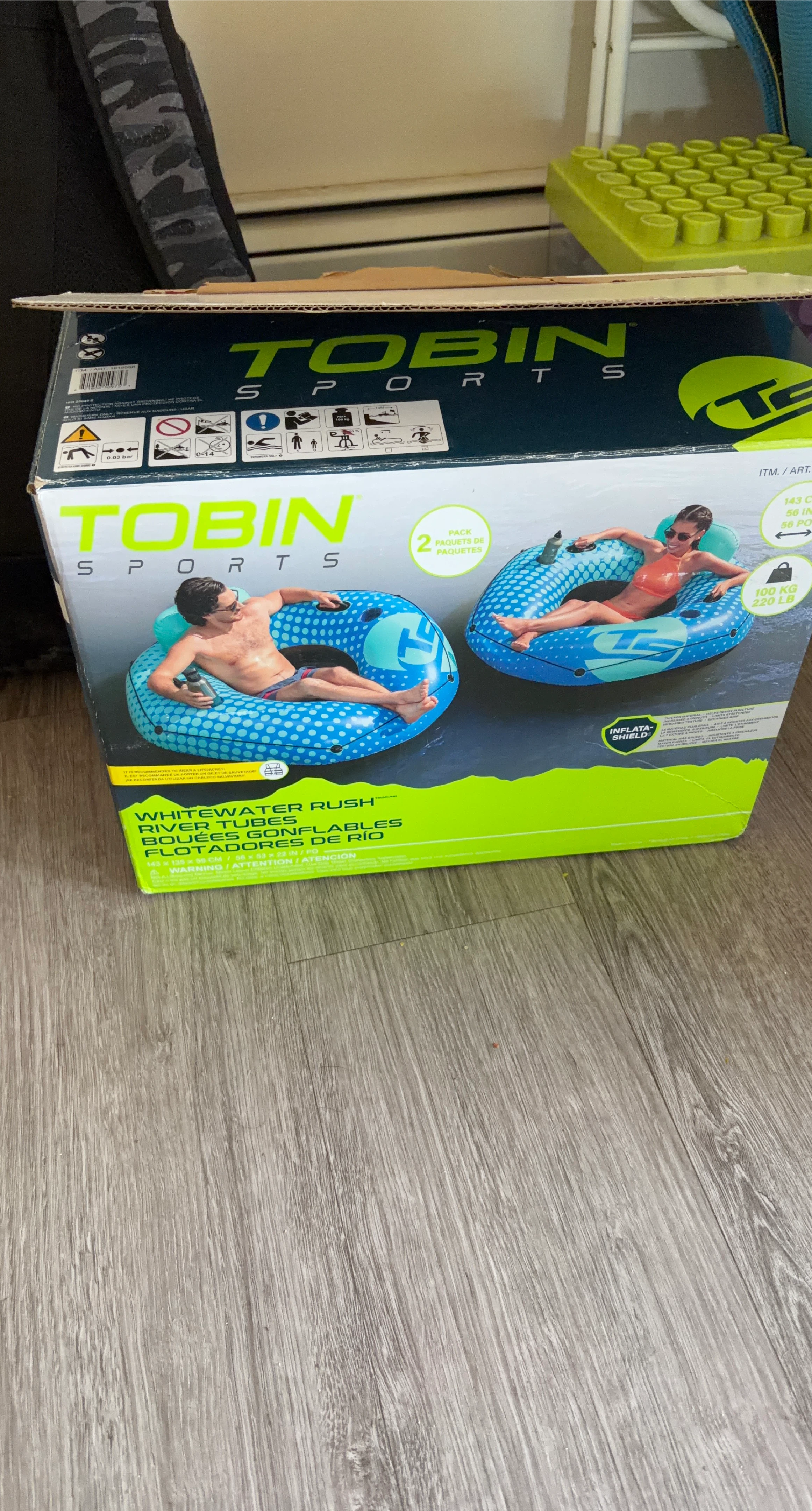Tobin Sports Whitewater Rush River Tubes (single Pack)