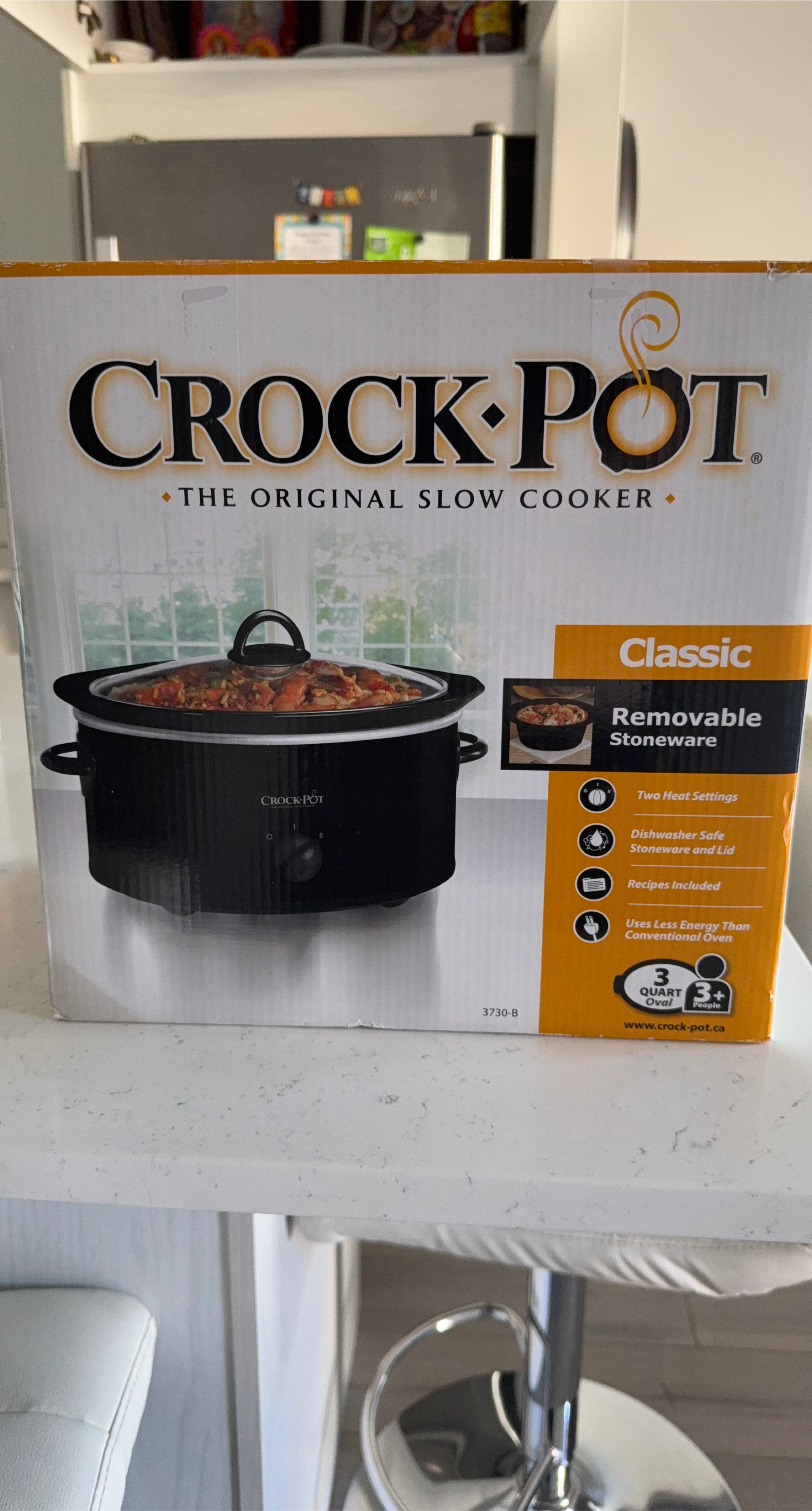 Crock-Pot Classic 3 Quart Oval Slow Cooker