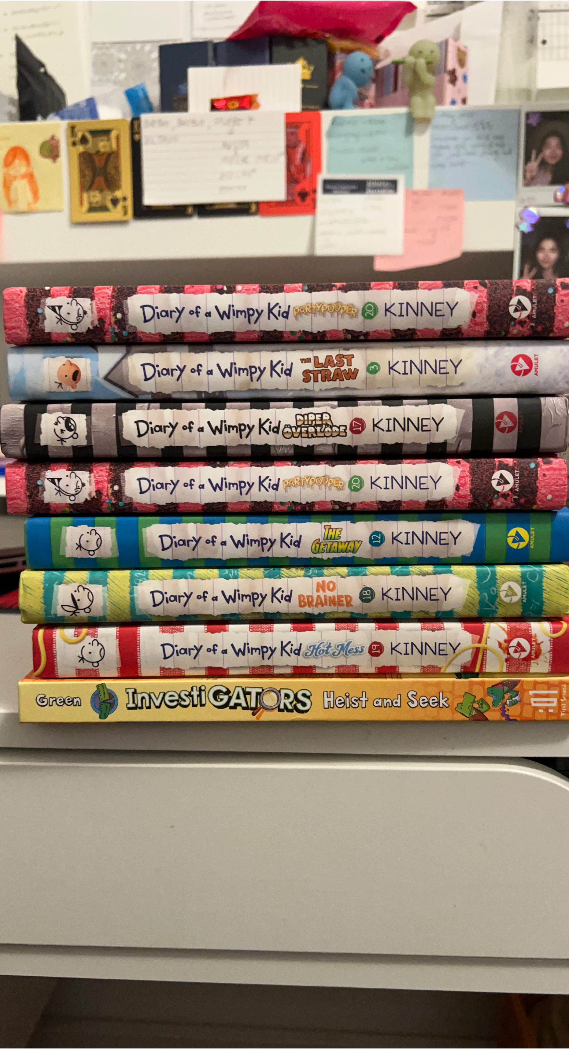 Diary of wimpy kid books each