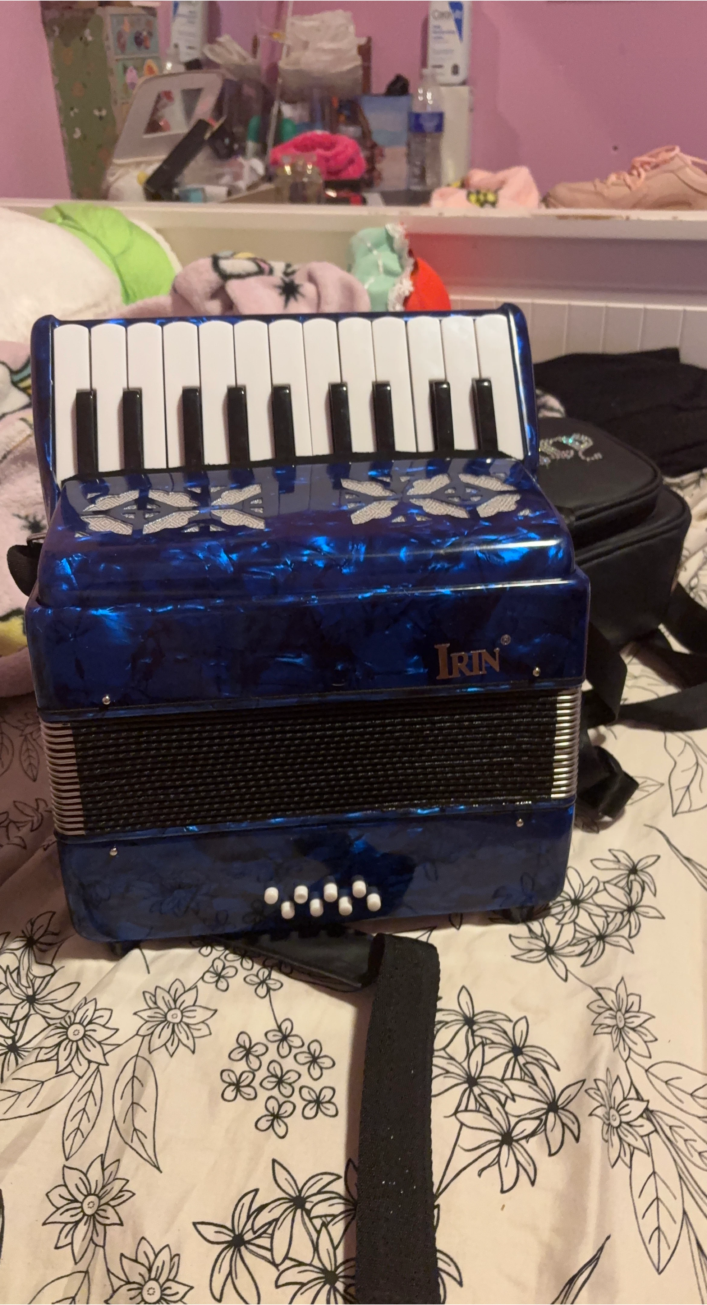 IRIN Blue Accordion