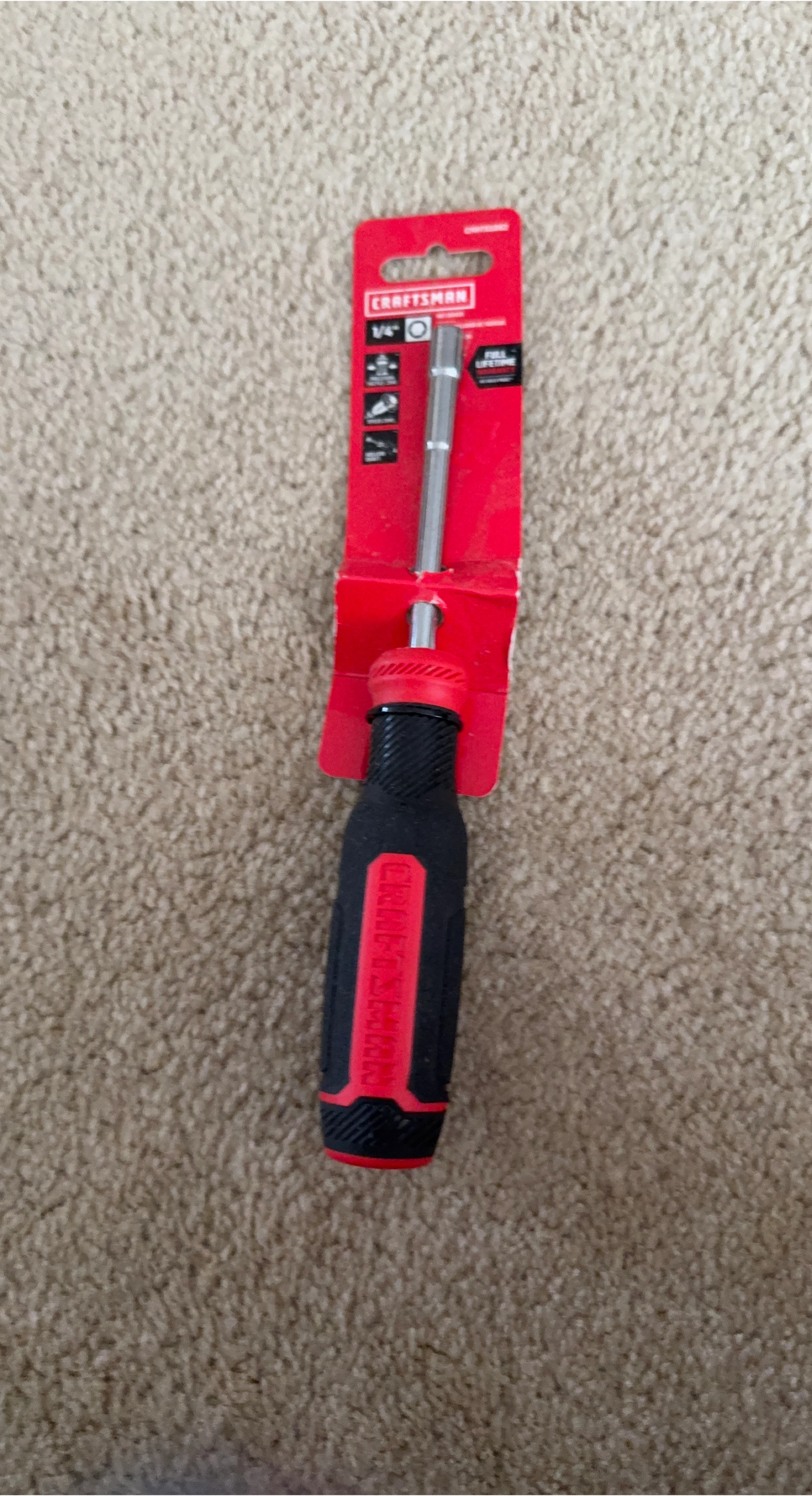 Craftsman 1/4" Nut Driver with Magnetic Tip