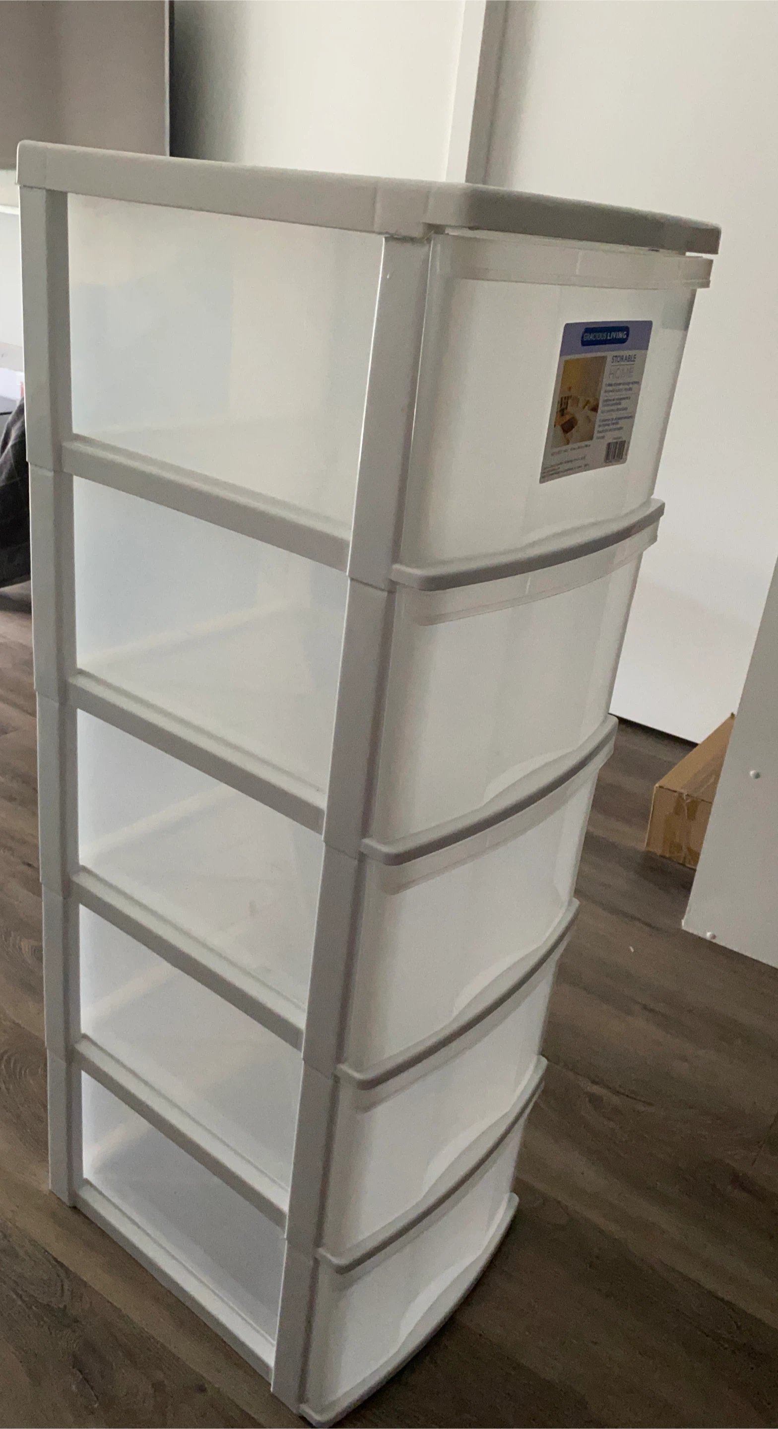 Gracious Living 5-Drawer Storage Unit