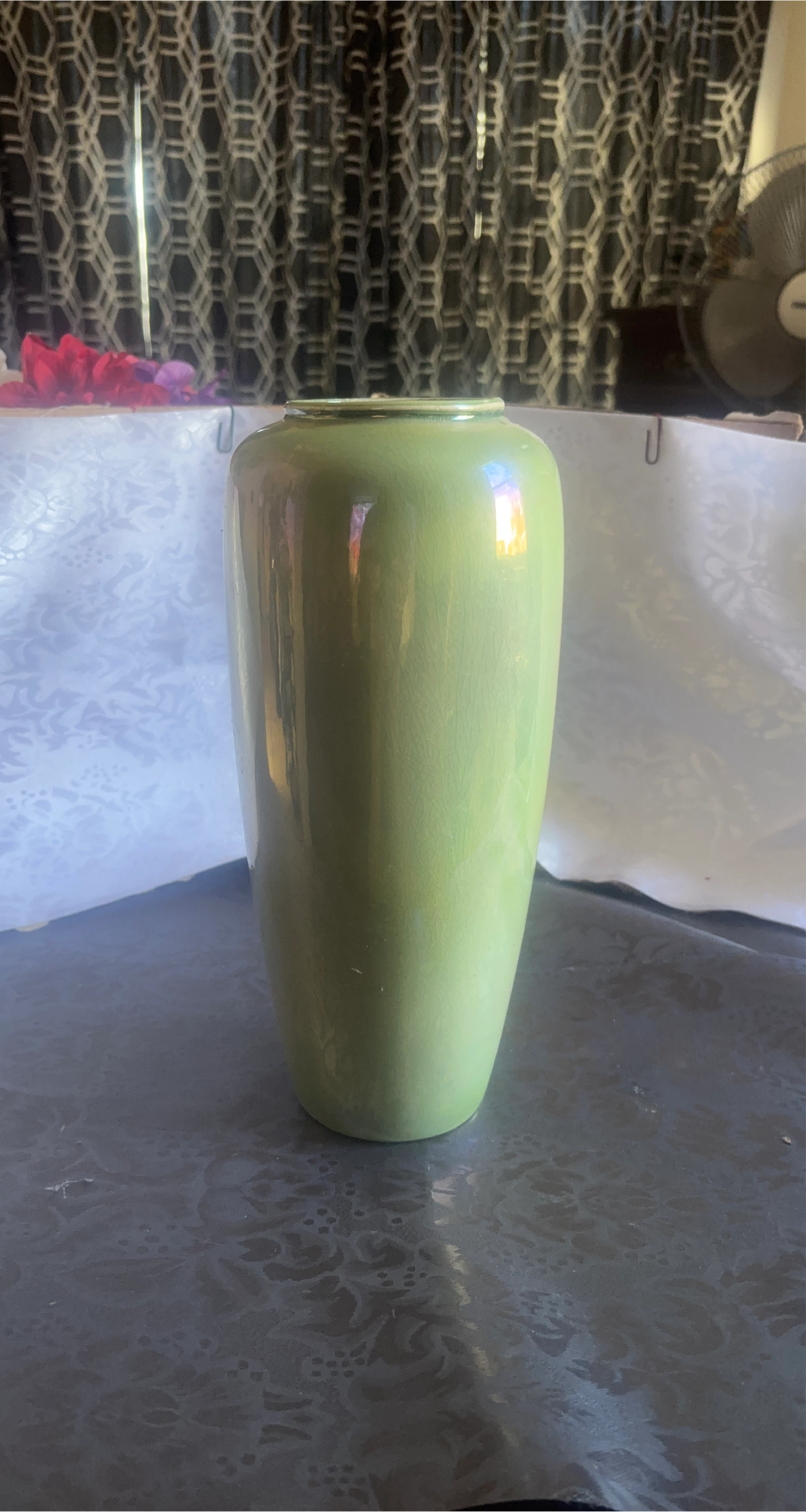 Green Ceramic Vase