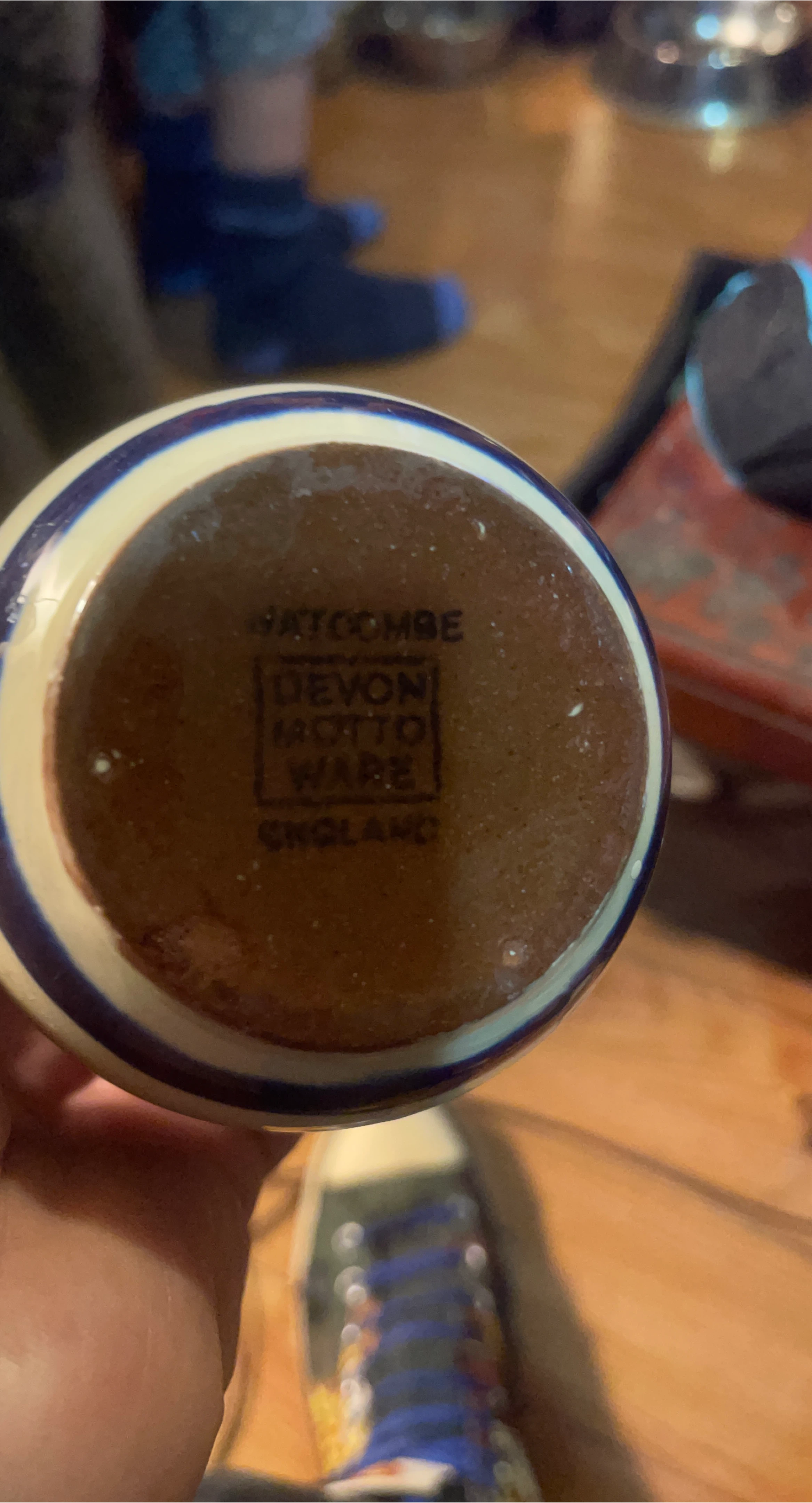 Watcombe Devon Motto Ware Small Pitcher