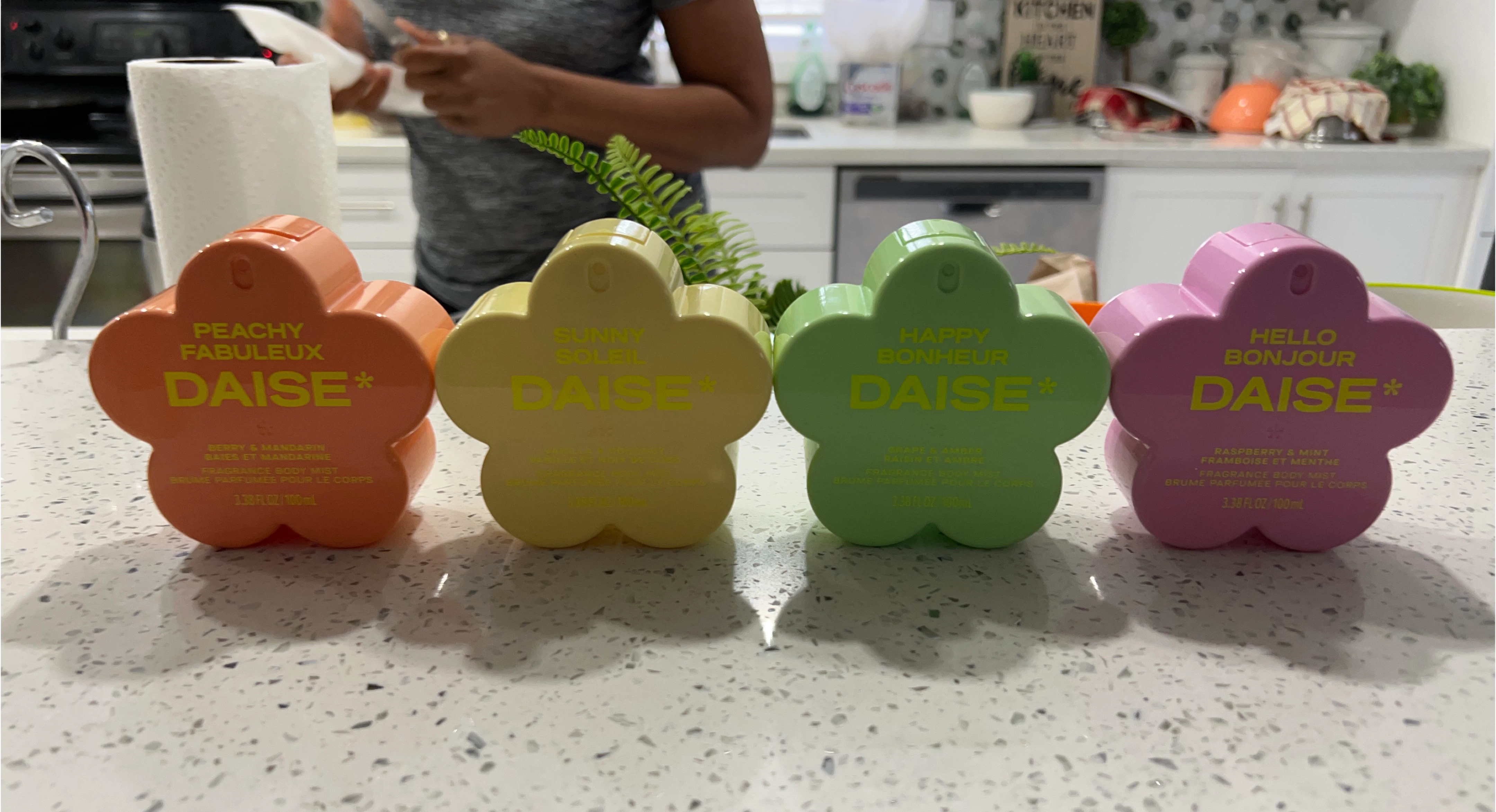 DAISE Fragrance Body Mist Set - 4 Scents