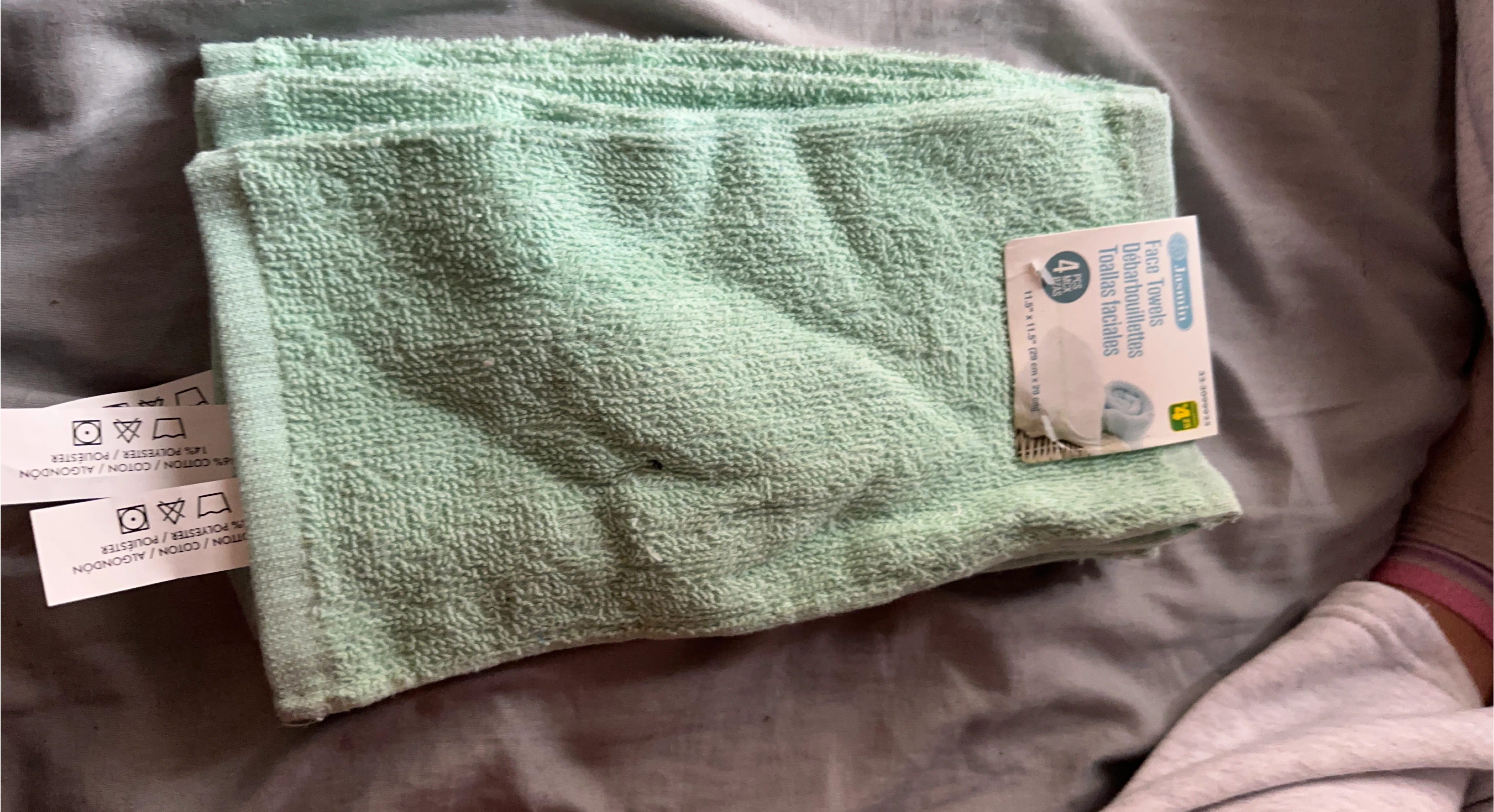 Jasmin Face Towels - Set of 4
