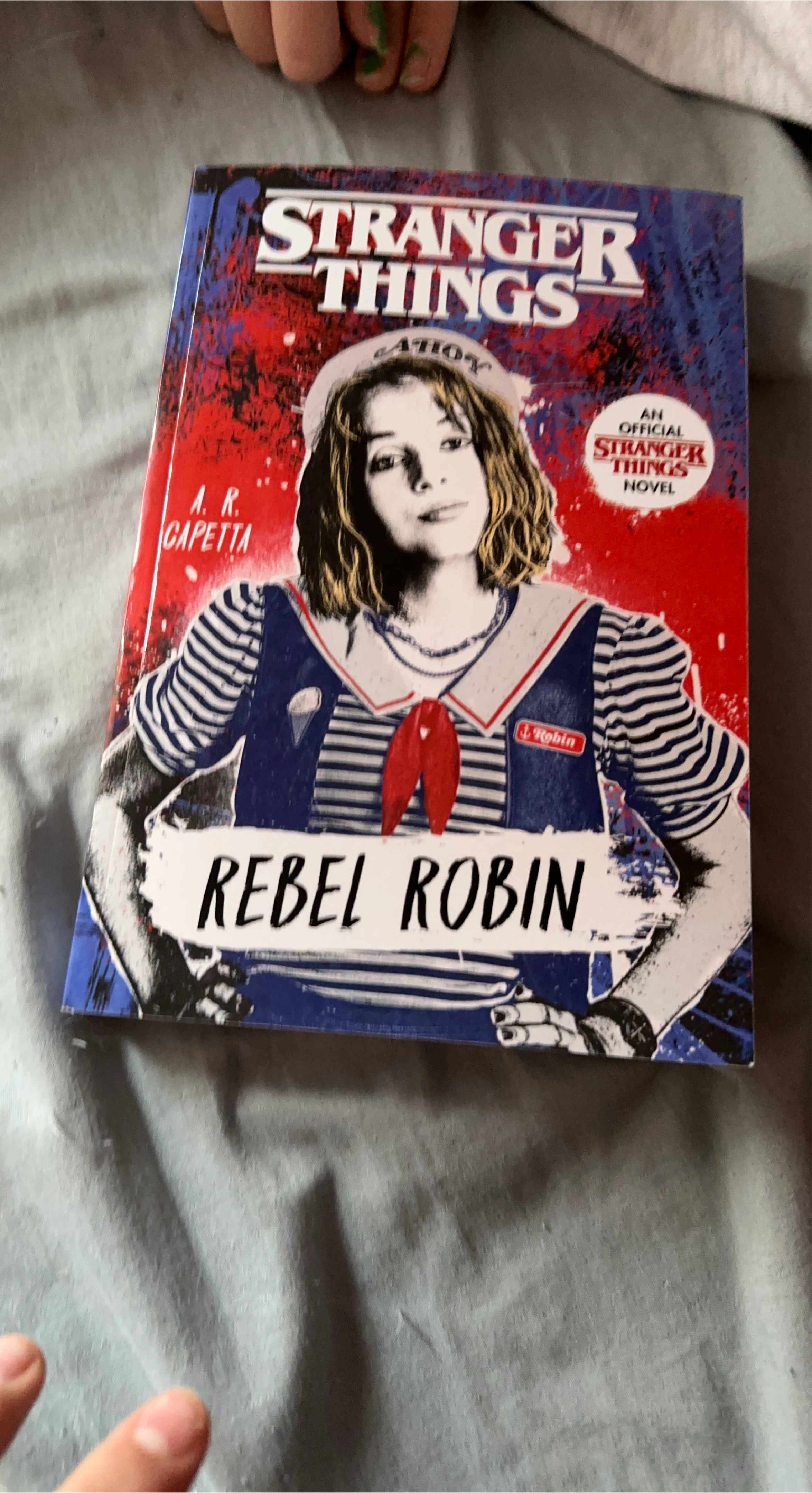 Stranger Things: Rebel Robin Novel by A.R. Capetta